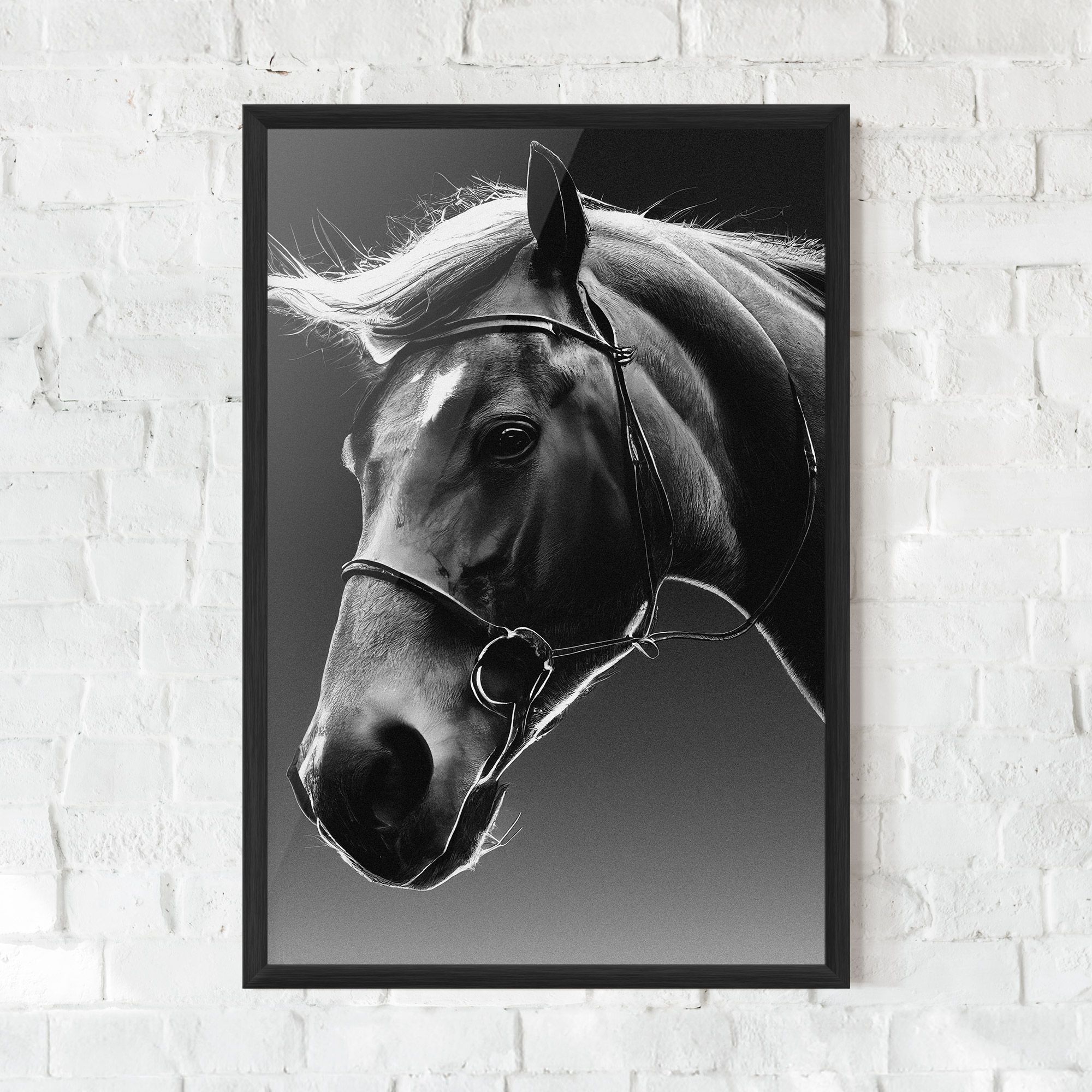 Black Horse Profile mockup 0