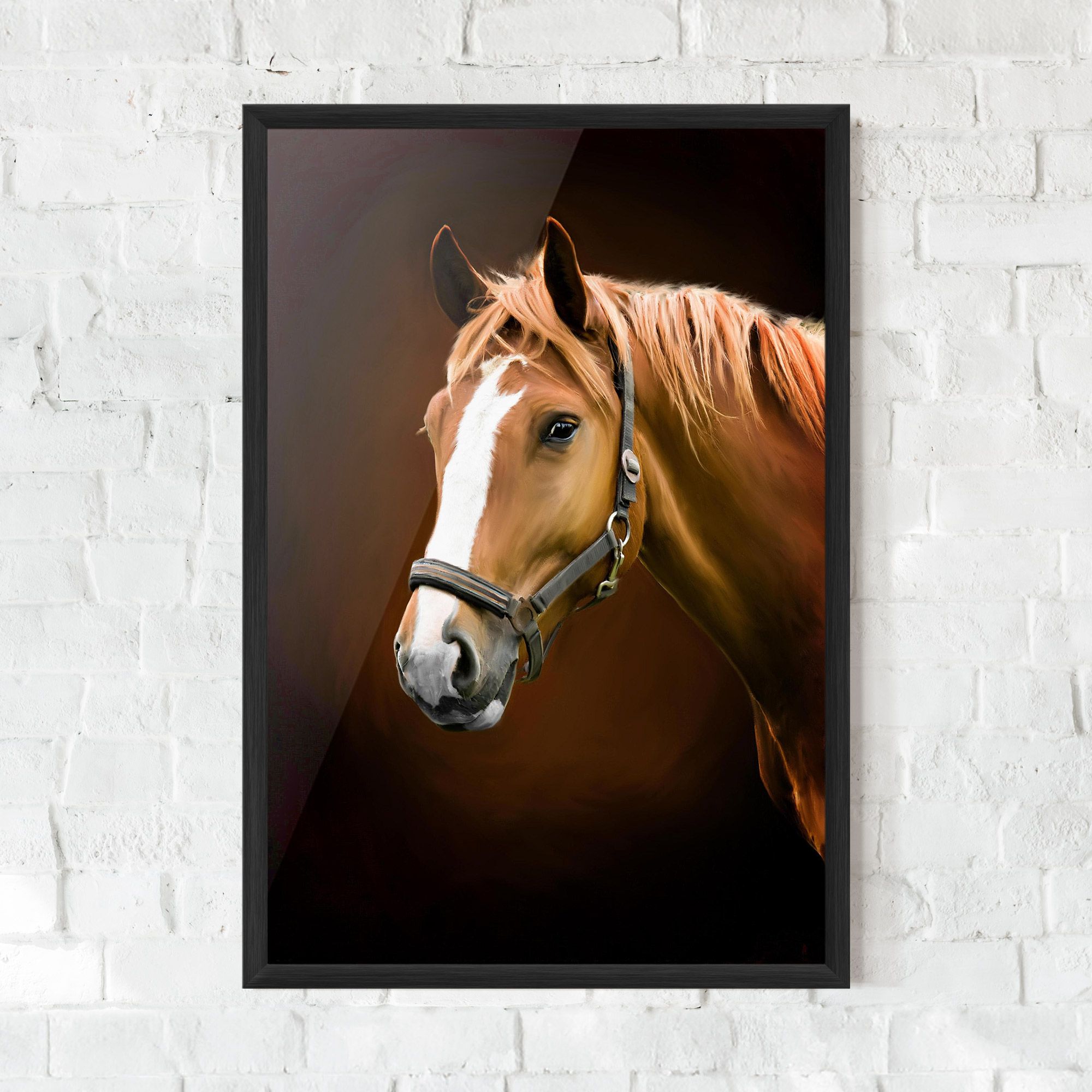 Digital Painted Horse mockup 0