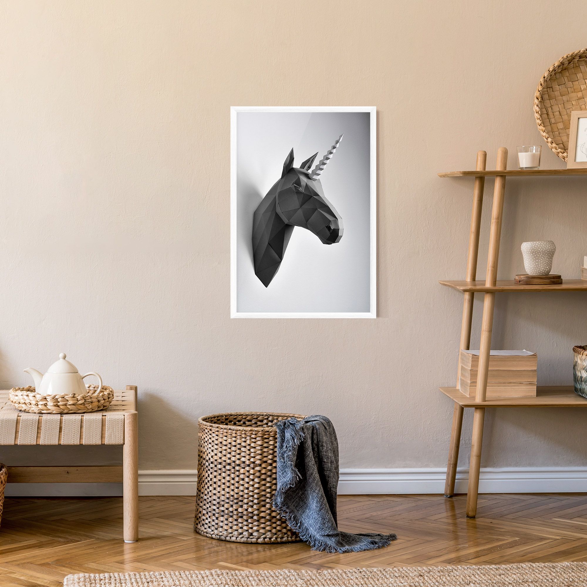 Geometrical Unicorn mockup 9
