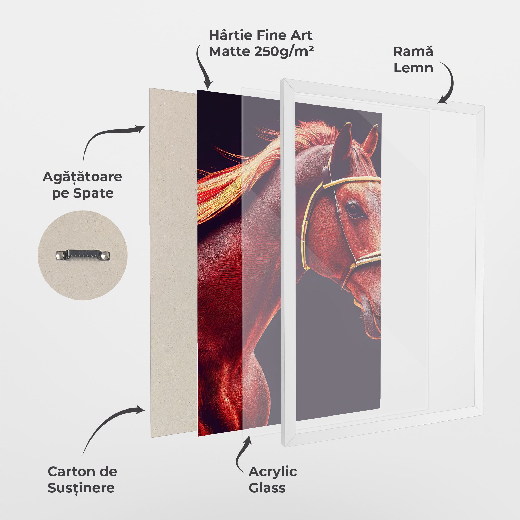 Red Horse Portrait mockup 1