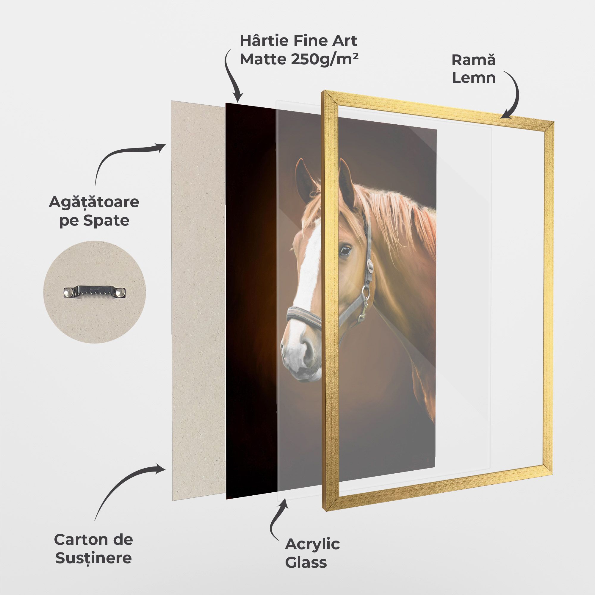 Digital Painted Horse mockup 1