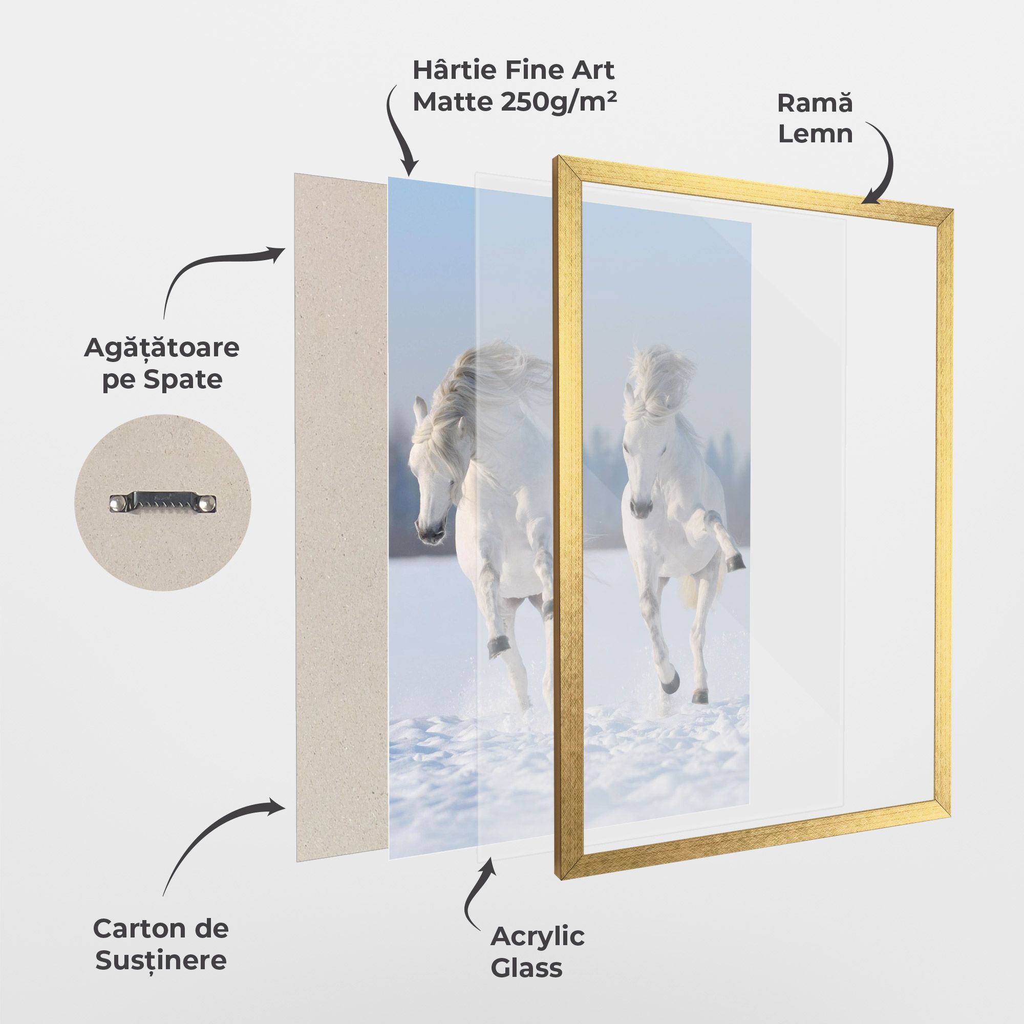 Happy Horses Running mockup 1