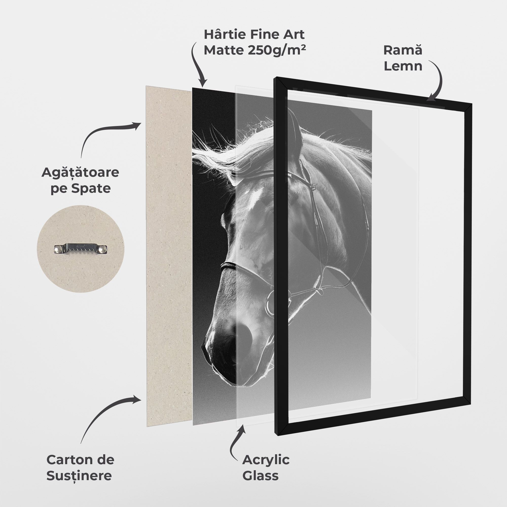 Black Horse Profile mockup 1