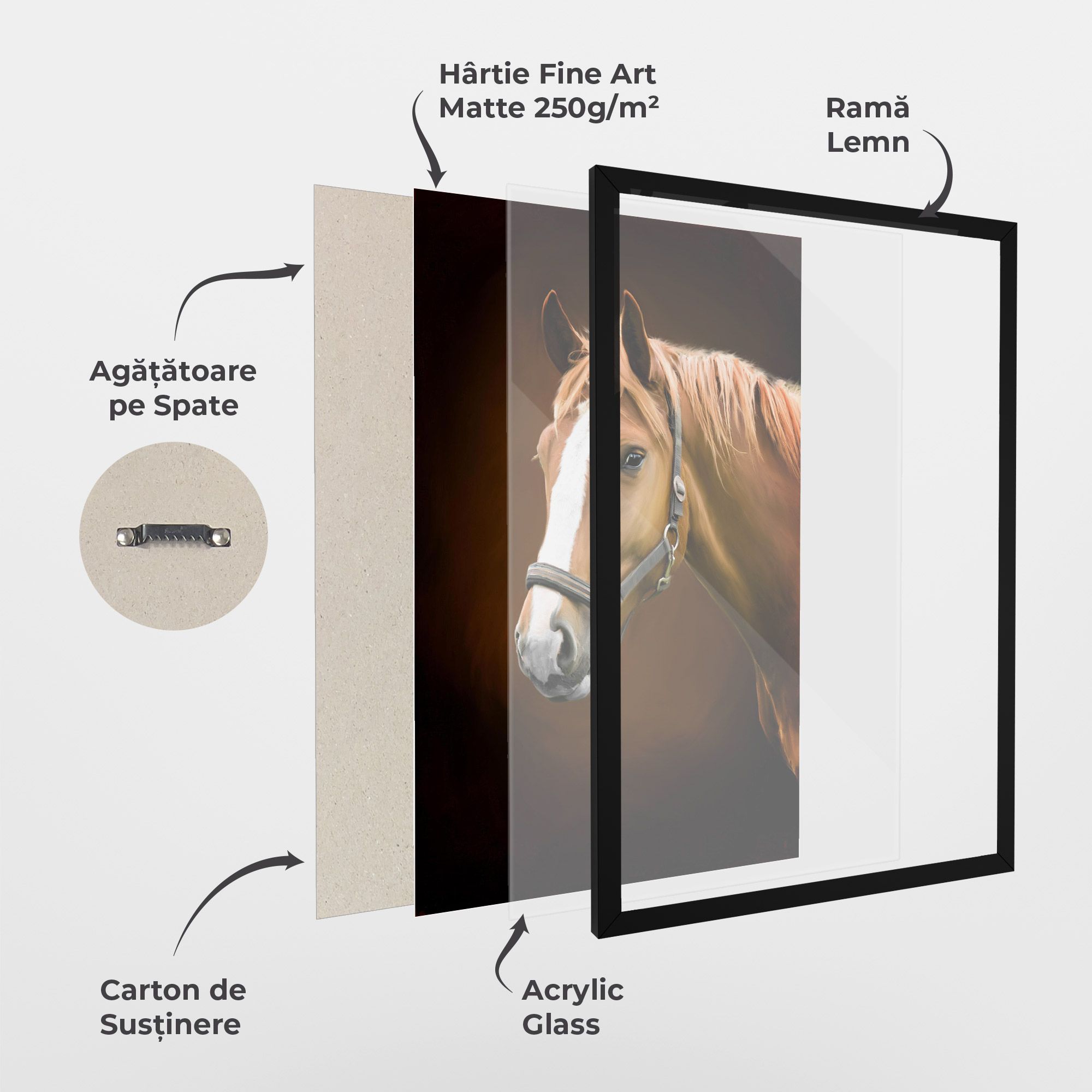 Digital Painted Horse mockup 1