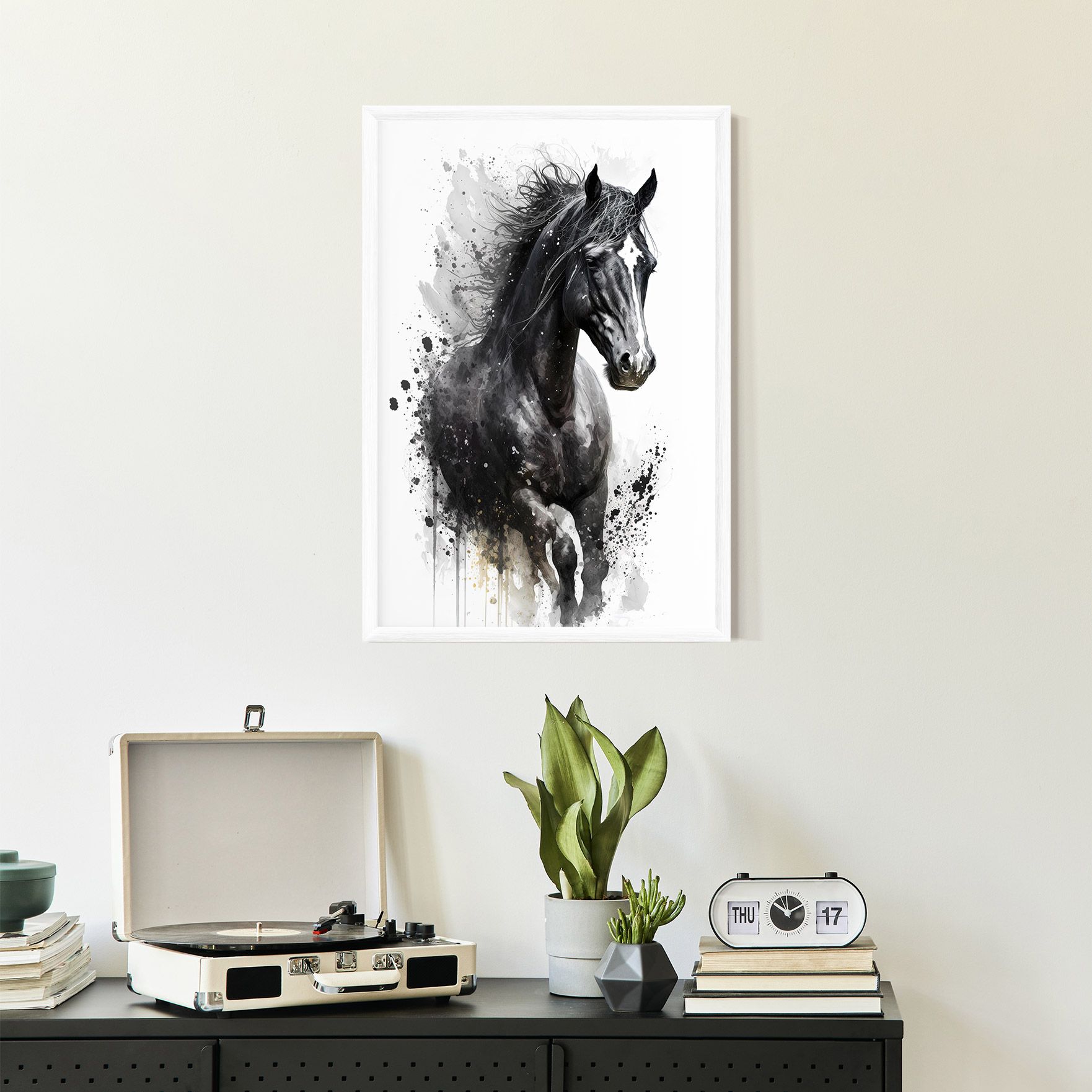 Black Horse mockup 2