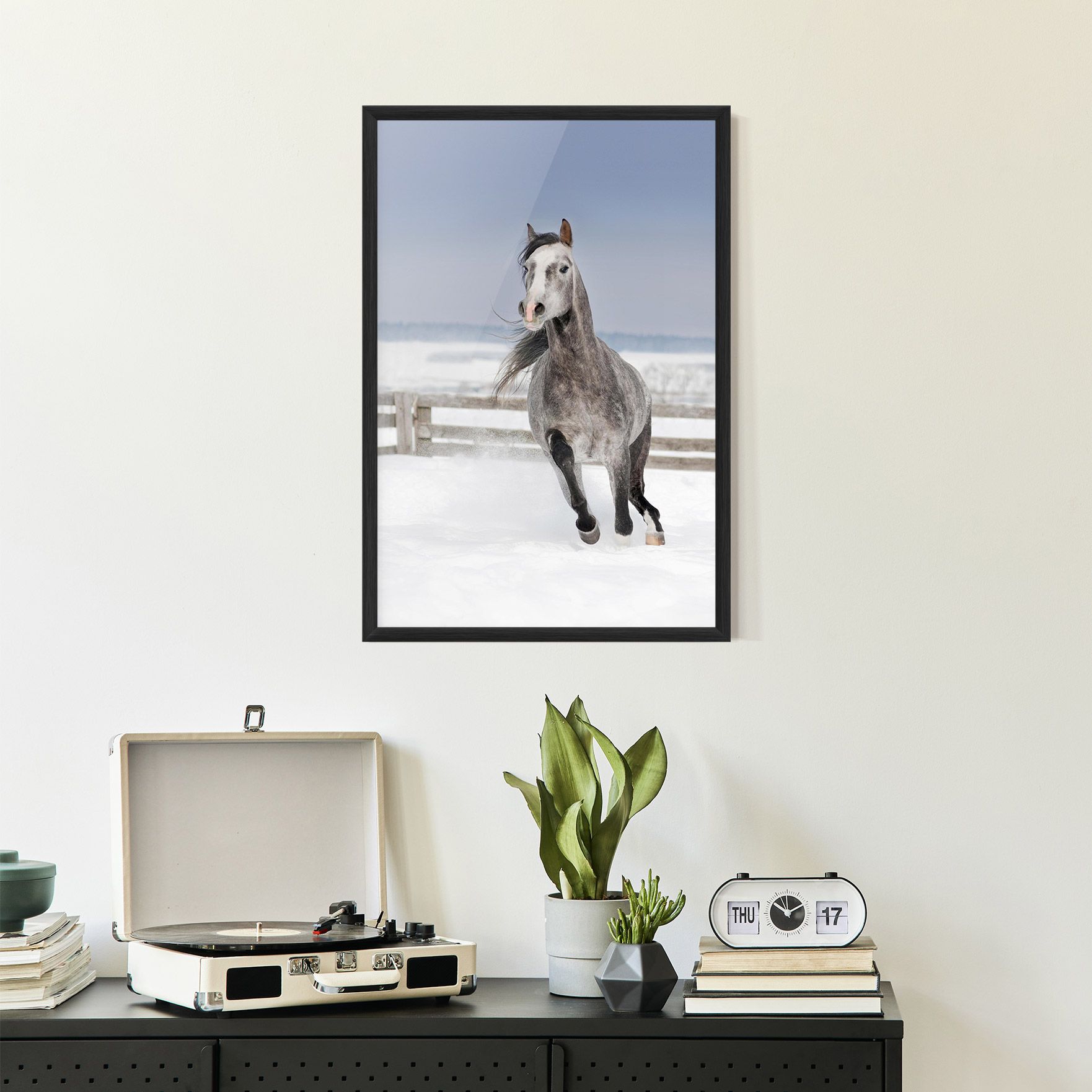 Horse Running Free mockup 2