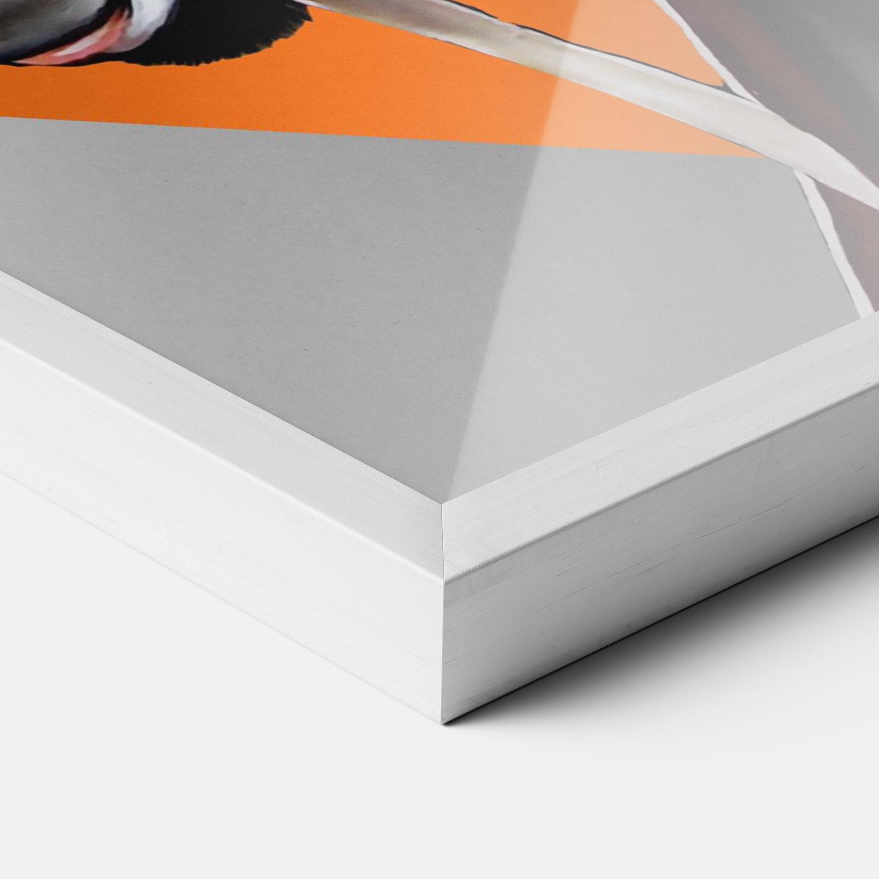 Poster Înrămat Fashion Horse mockup 3