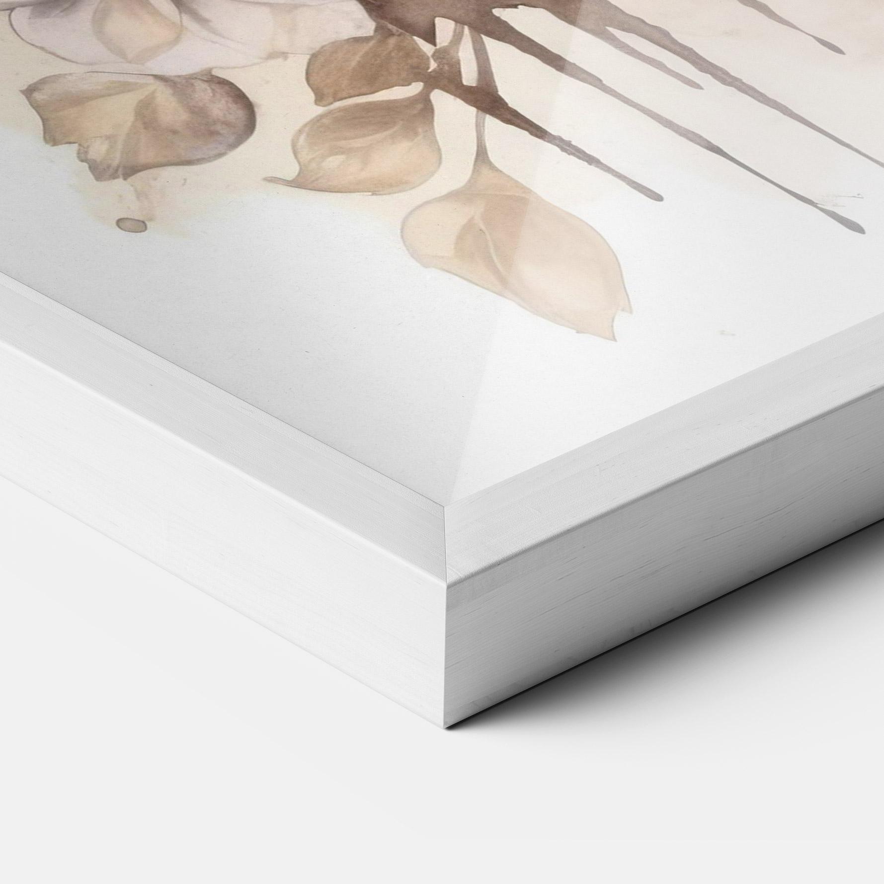 Poster Înrămat Flower Brown Horse mockup 3