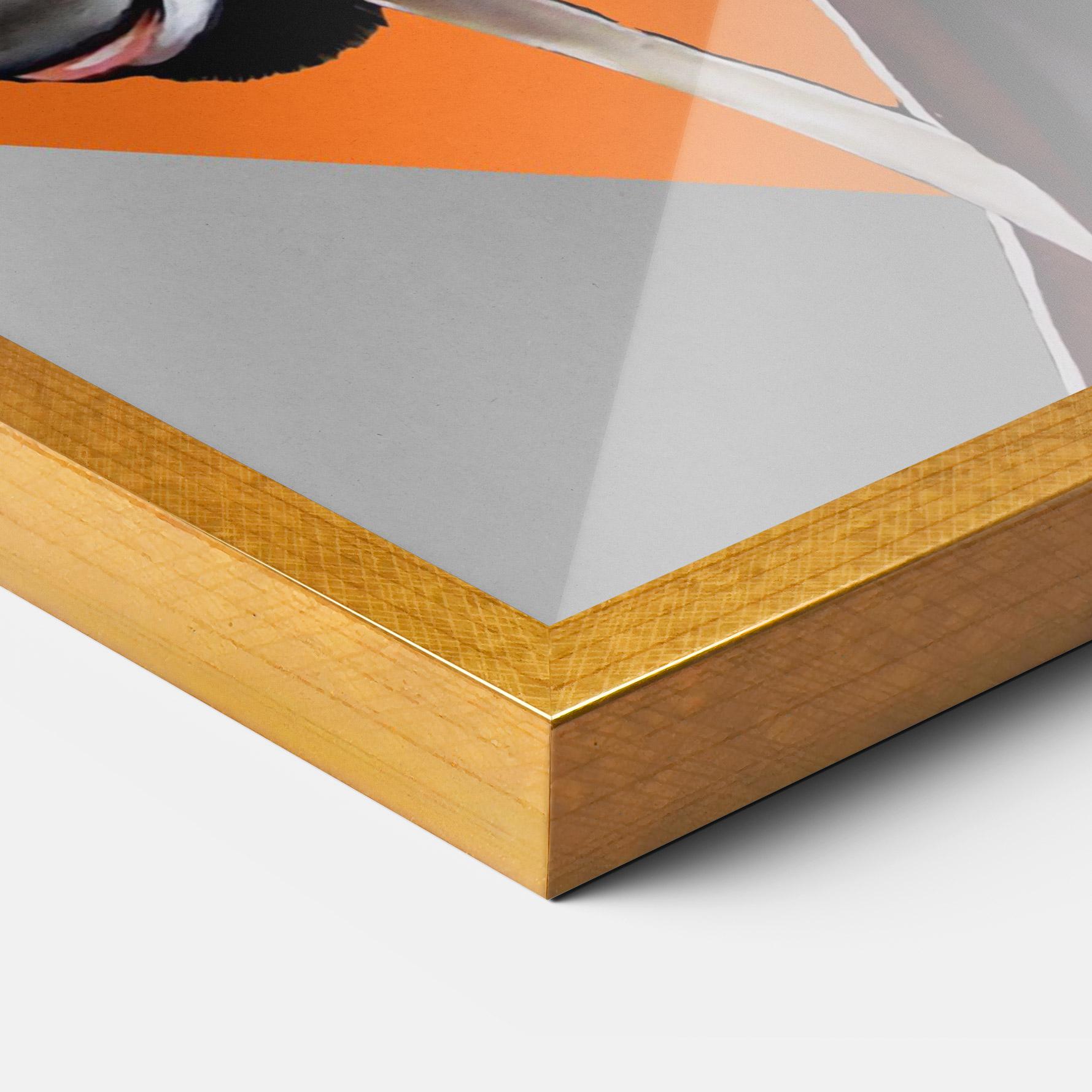 Poster Înrămat Fashion Horse mockup 3