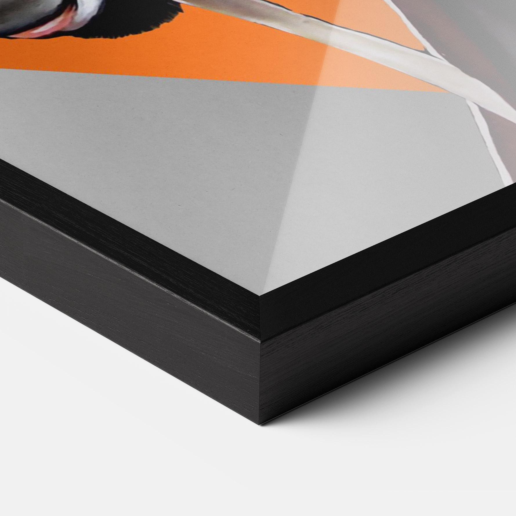 Poster Înrămat Fashion Horse mockup 3