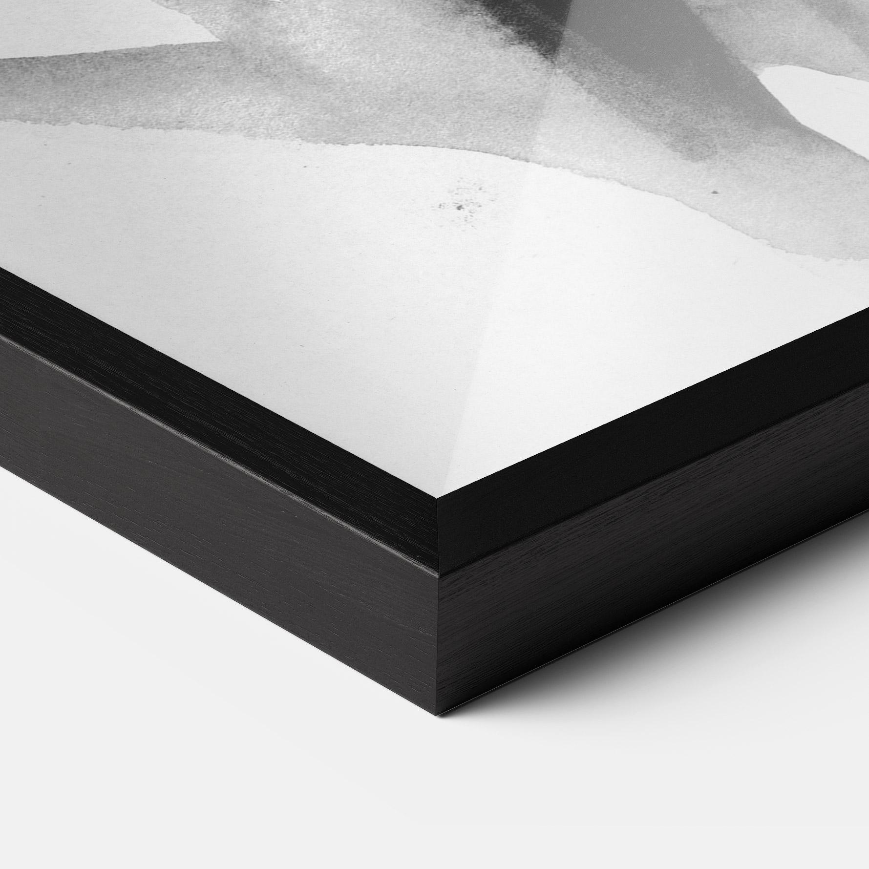 Poster Înrămat Ink Watercolor Horse mockup 3