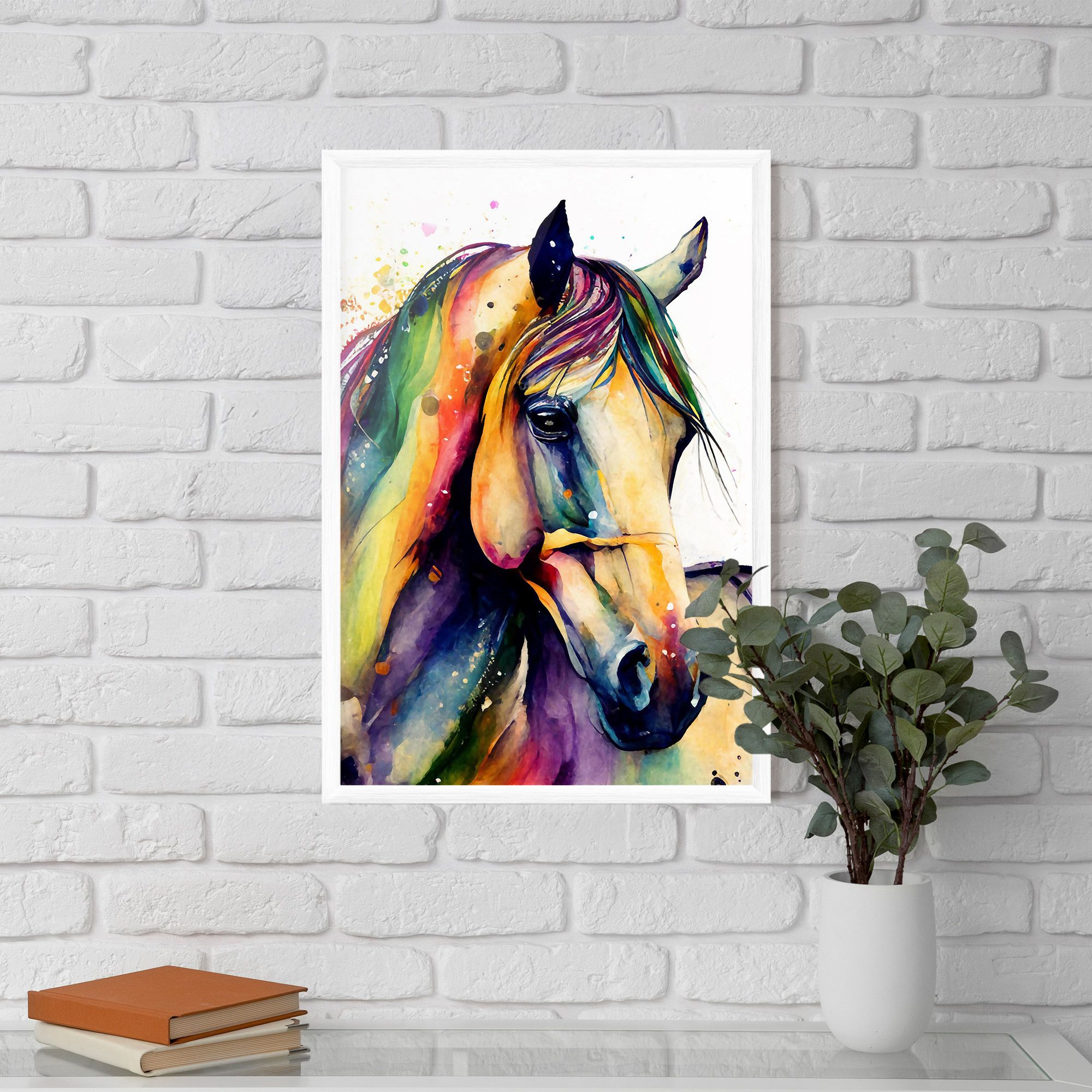 Colorful Horse mockup 5