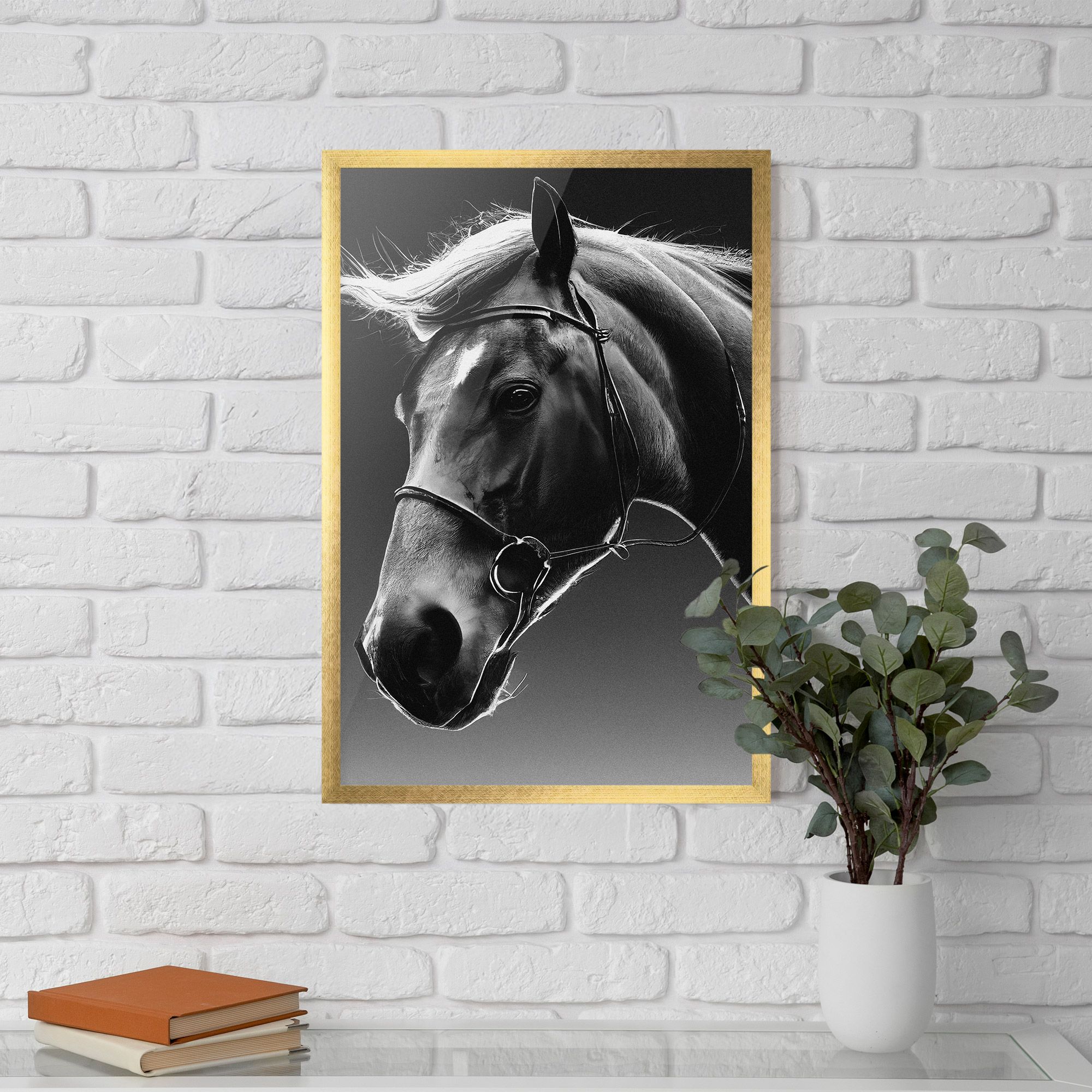 Black Horse Profile mockup 5