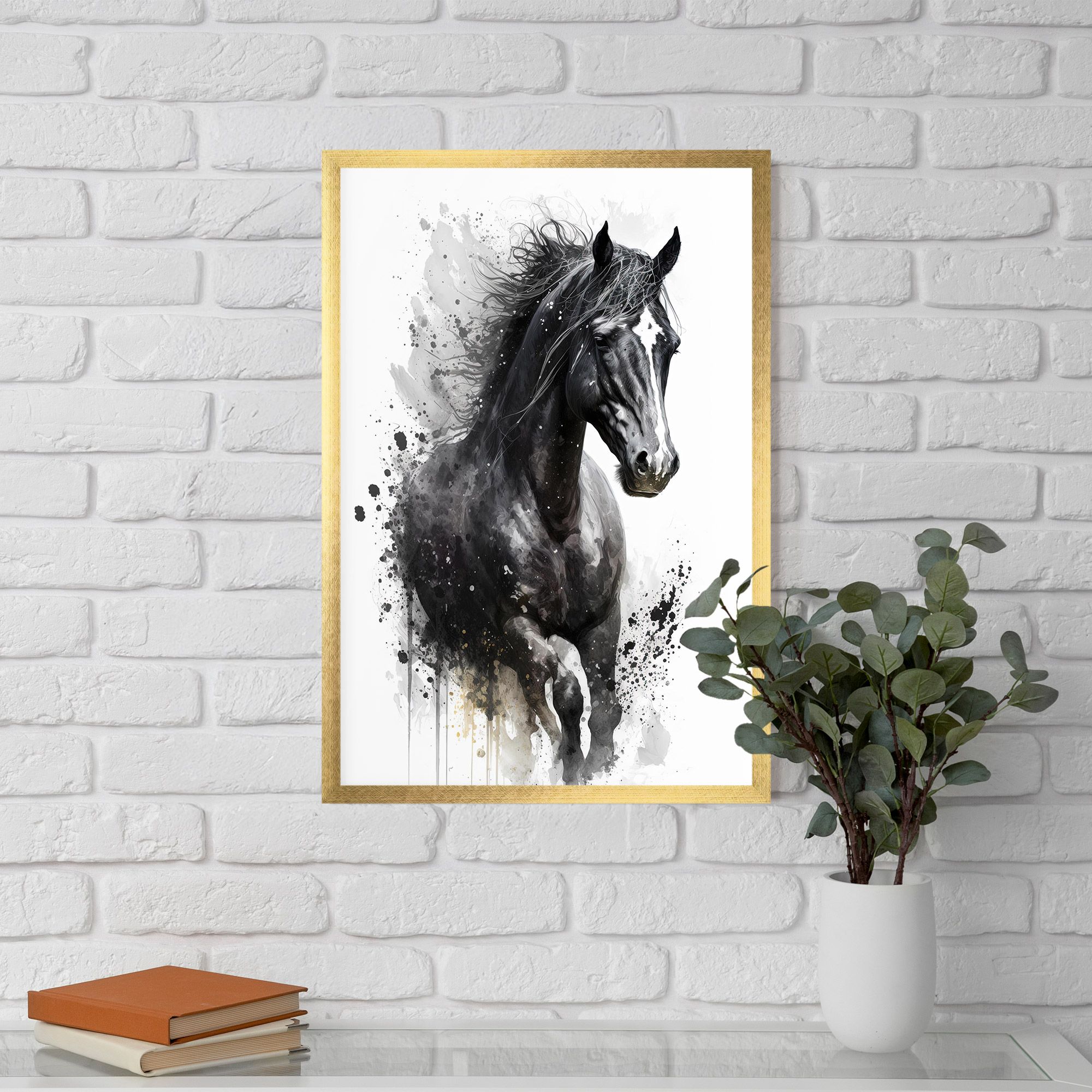 Black Horse mockup 5
