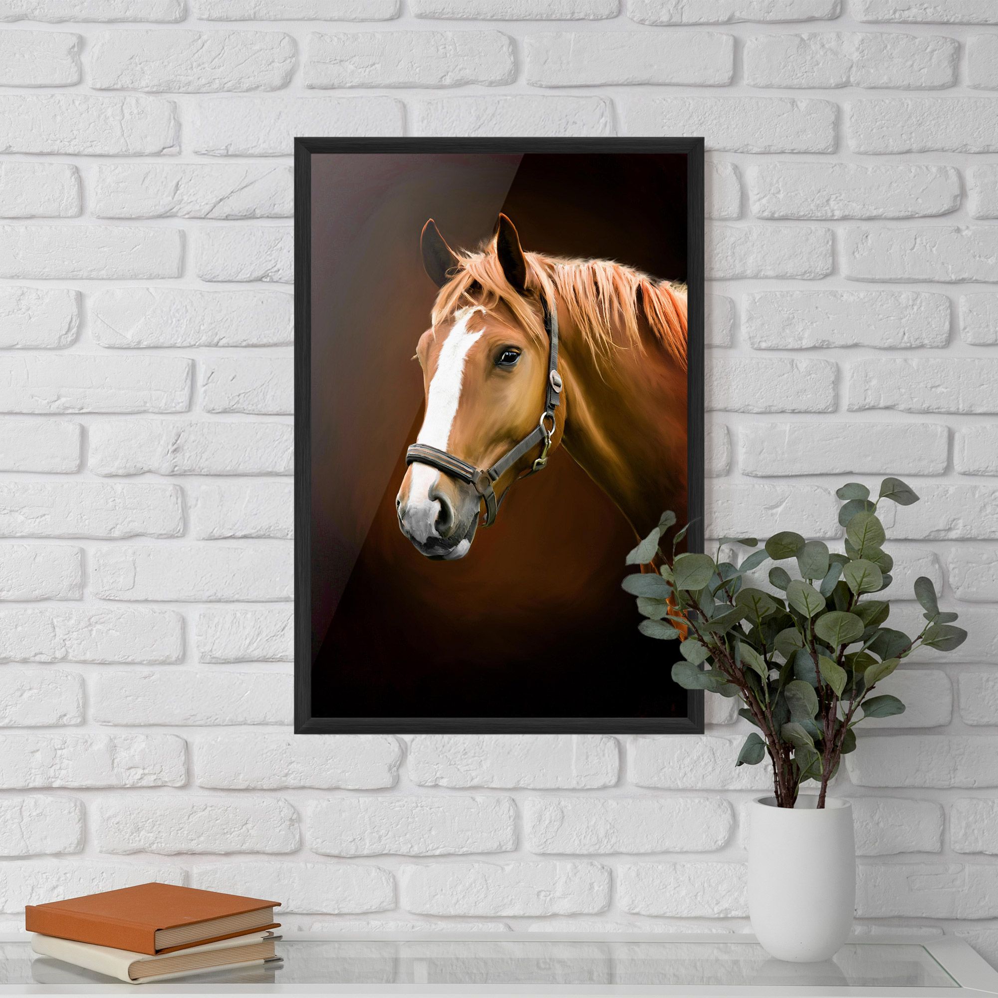 Digital Painted Horse mockup 5