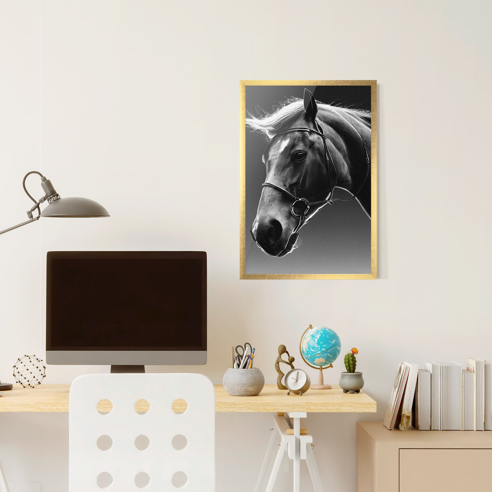 Black Horse Profile mockup 6