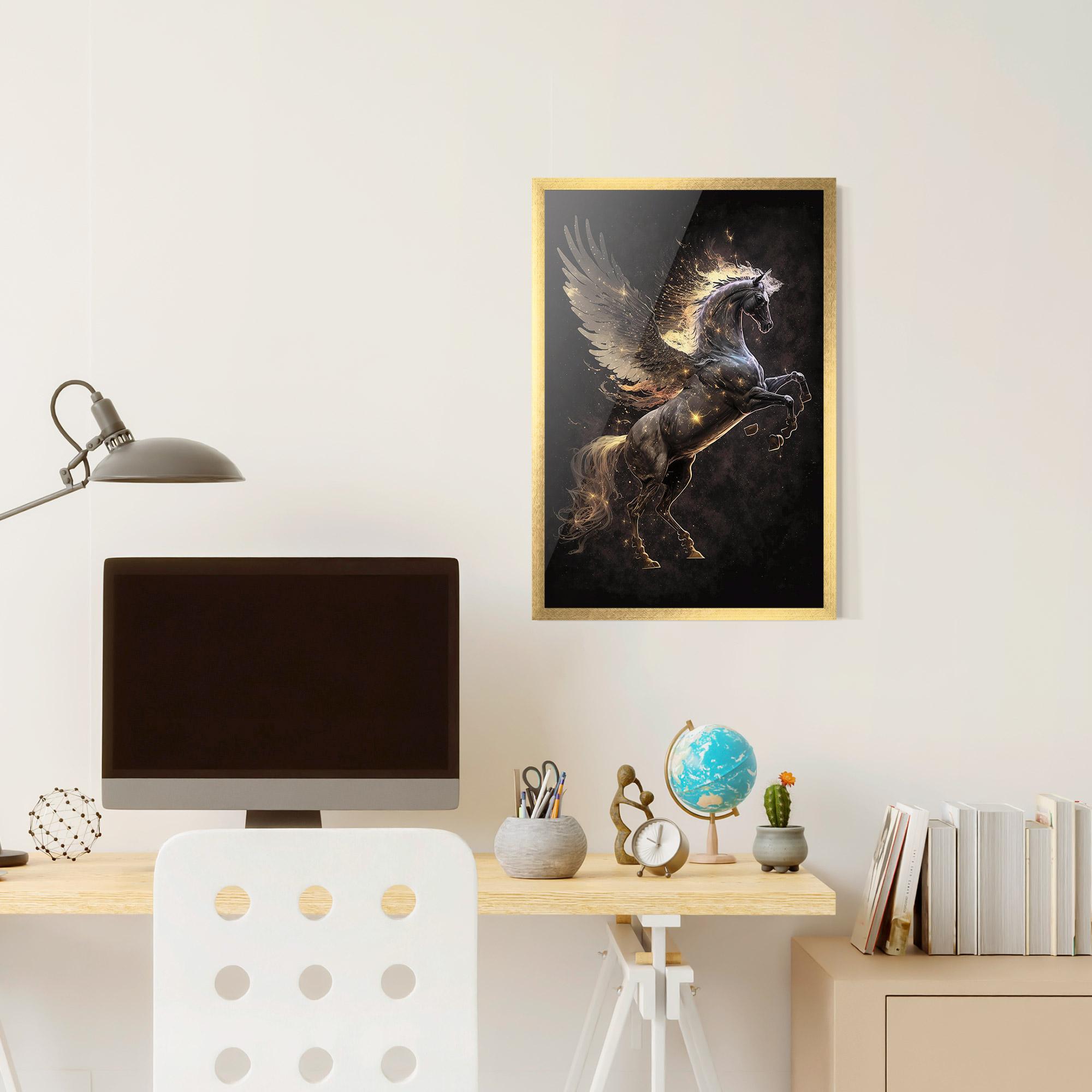Poster Înrămat Galaxy Pegasus mockup 6