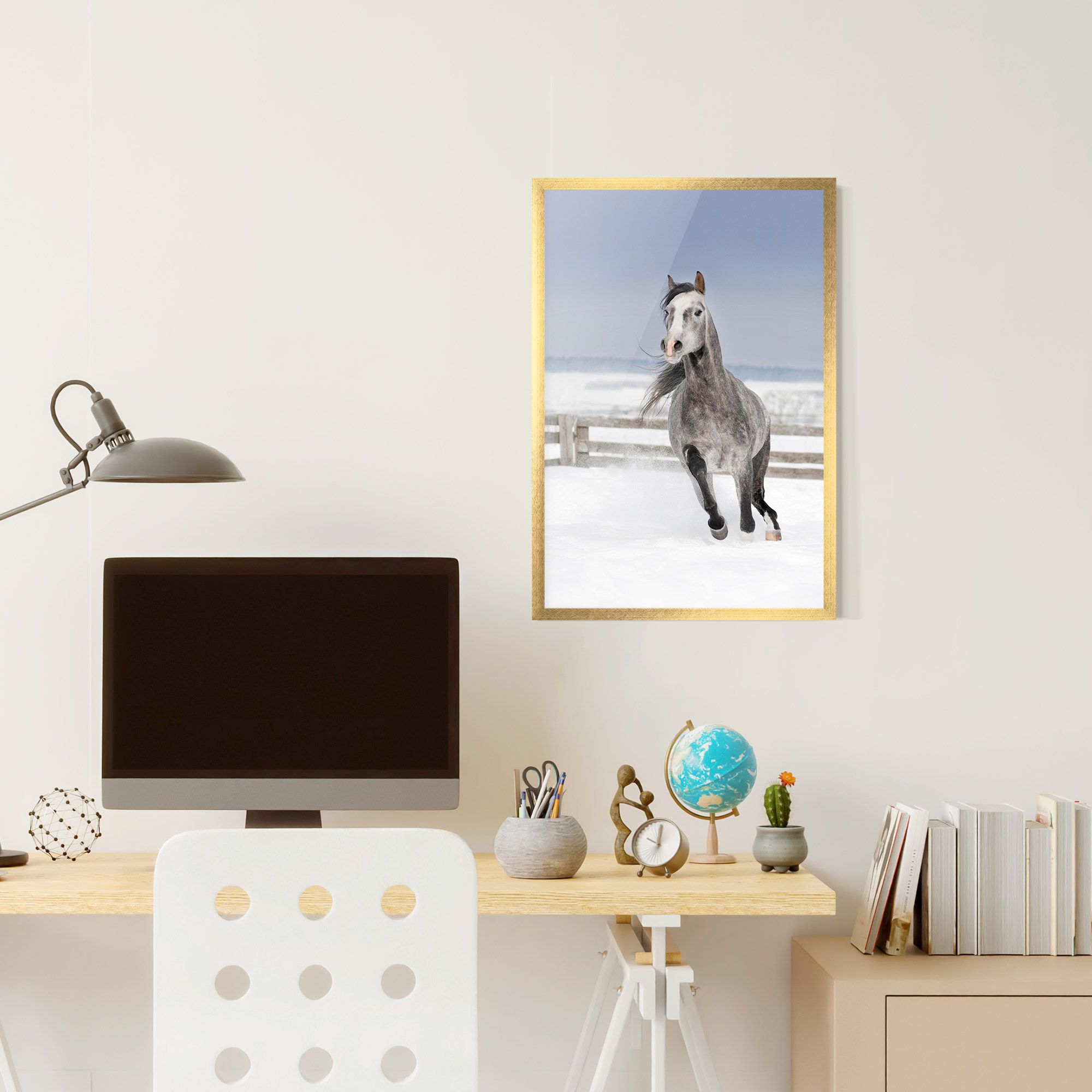 Horse Running Free mockup 6