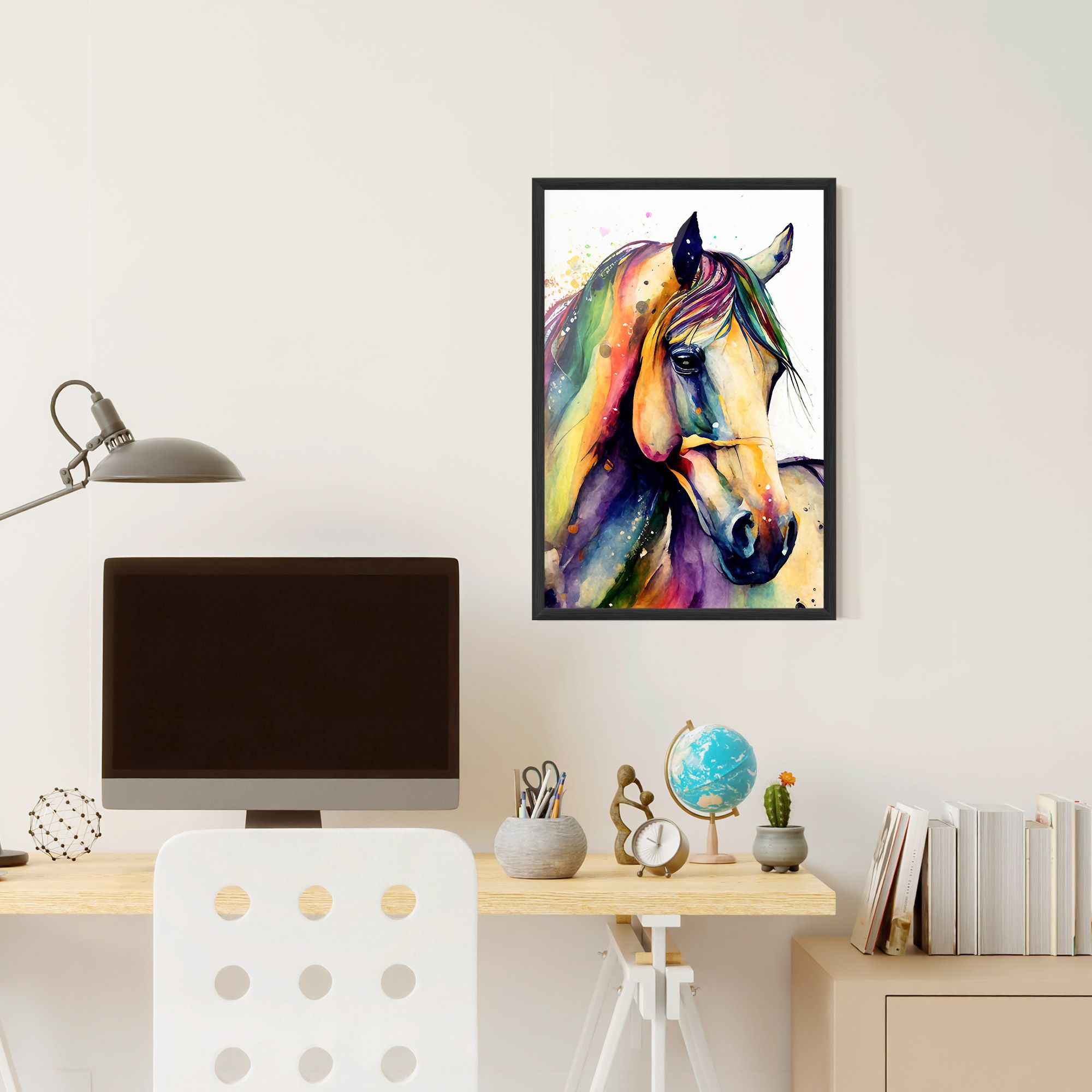 Colorful Horse mockup 6