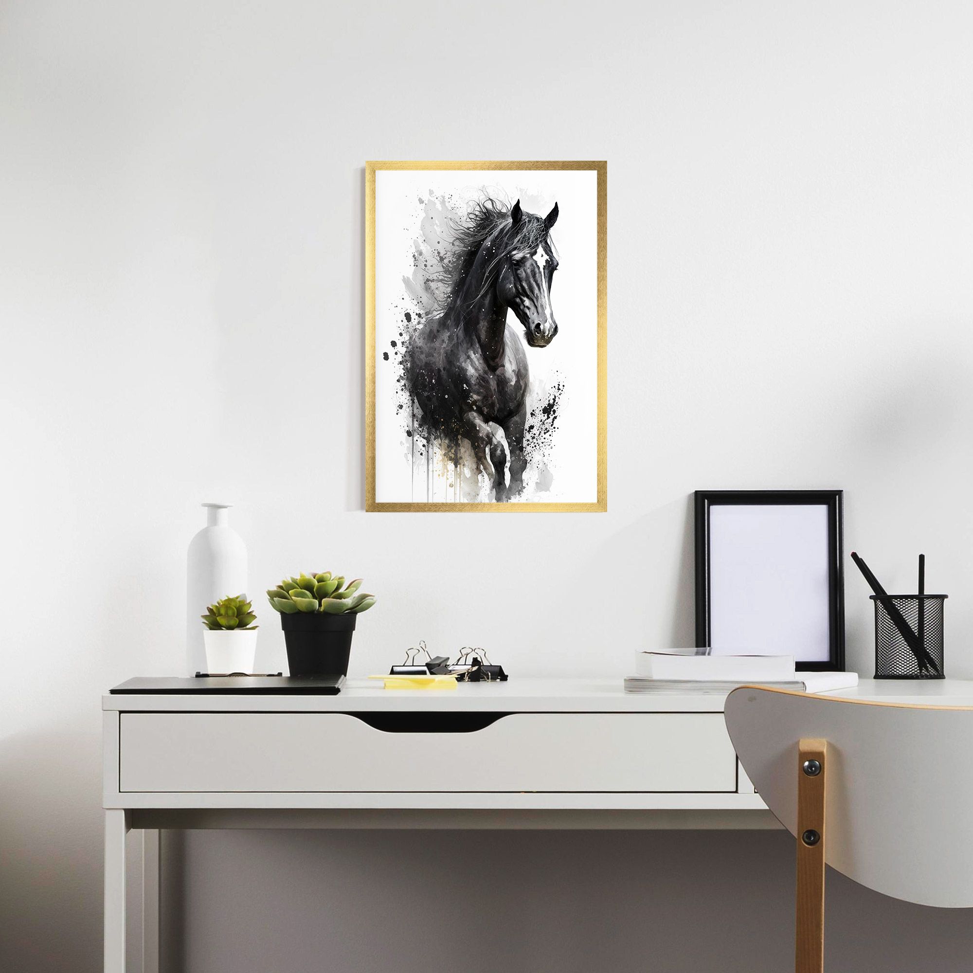 Black Horse mockup 7