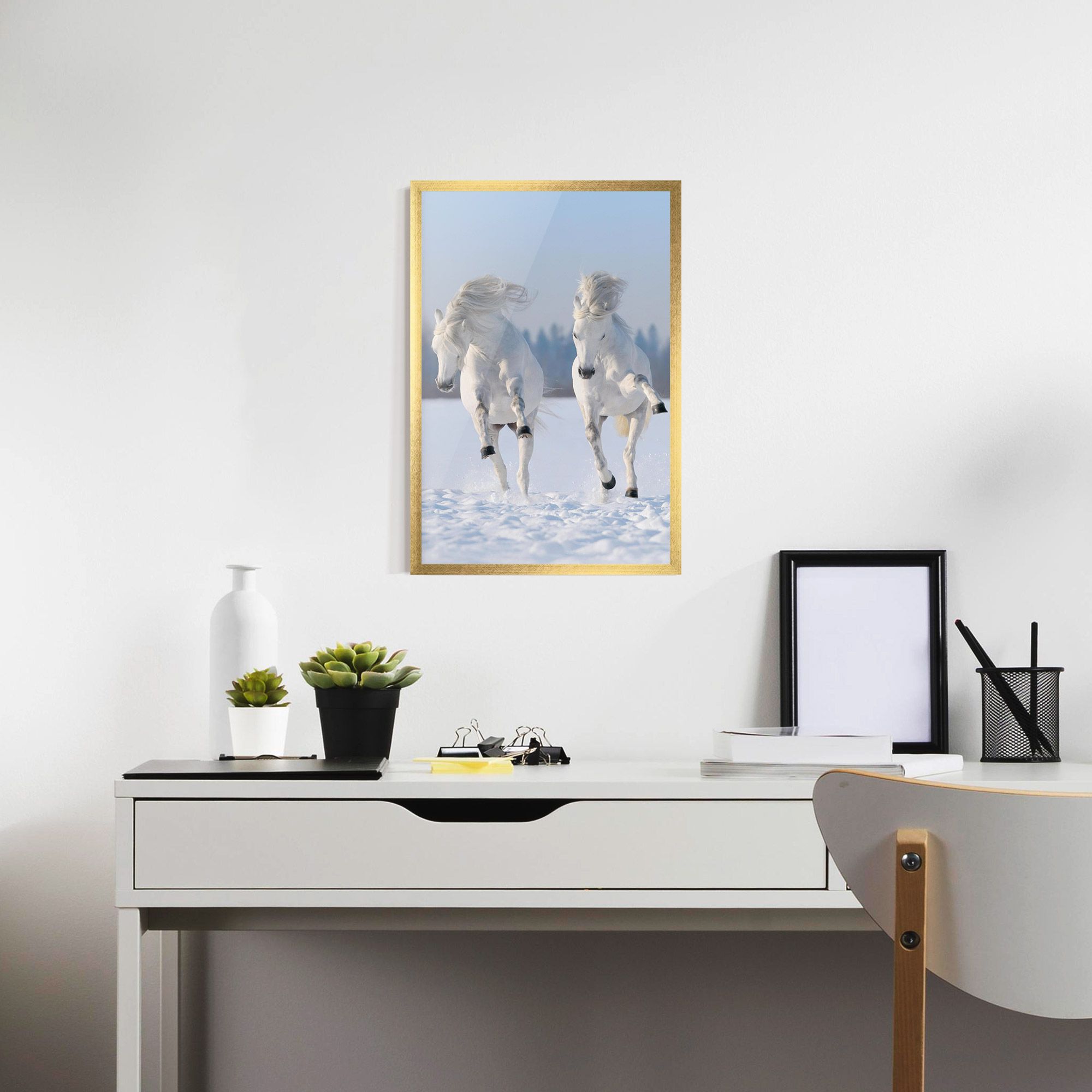 Happy Horses Running mockup 7