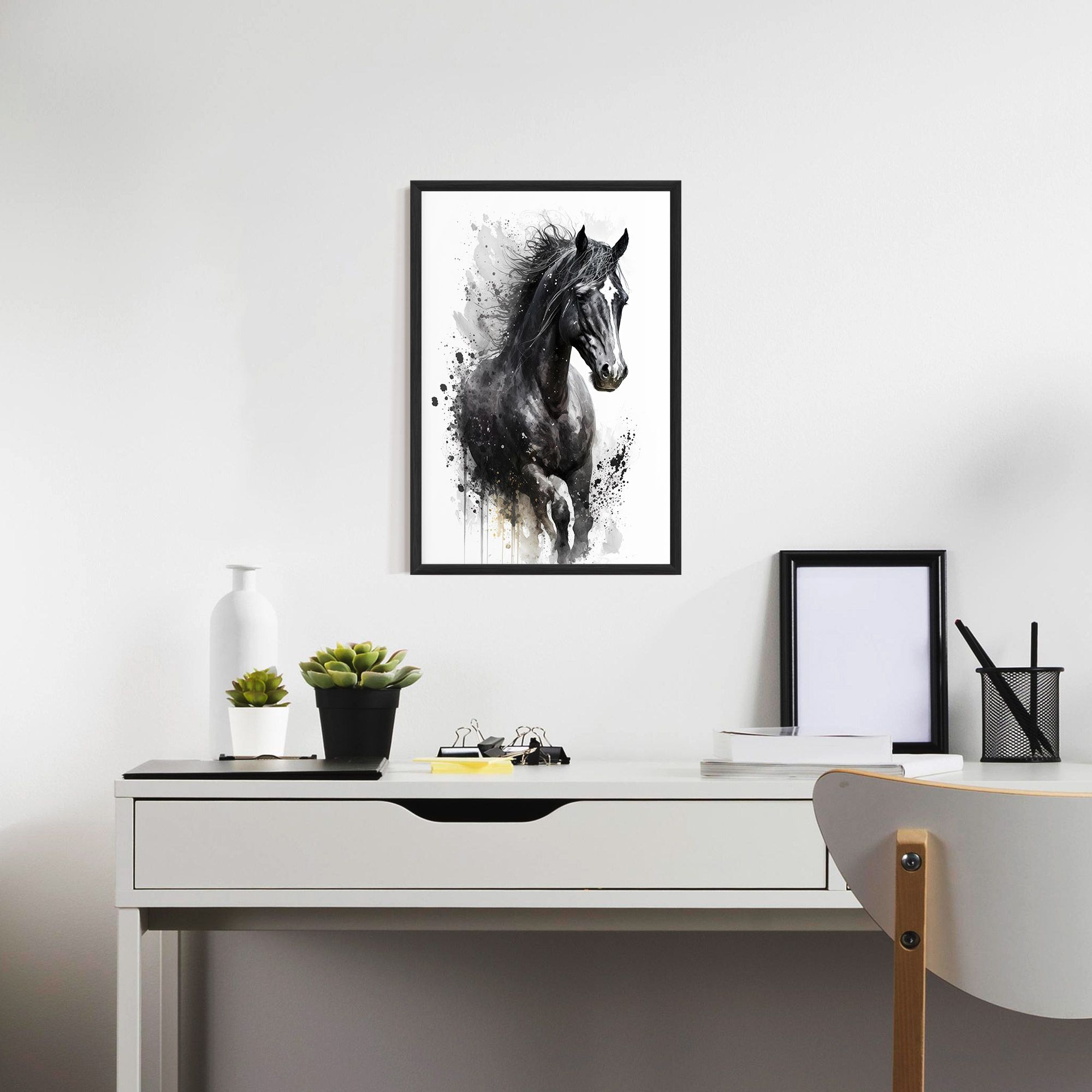 Black Horse mockup 7