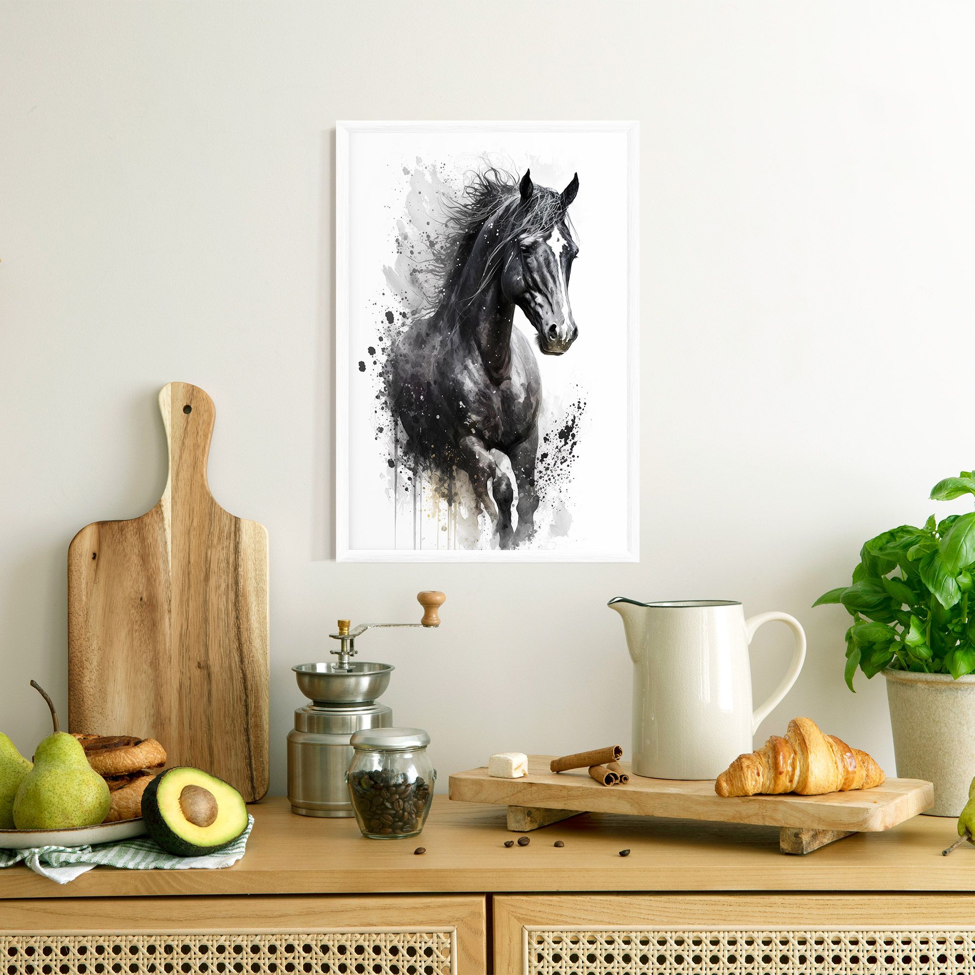 Black Horse mockup 8