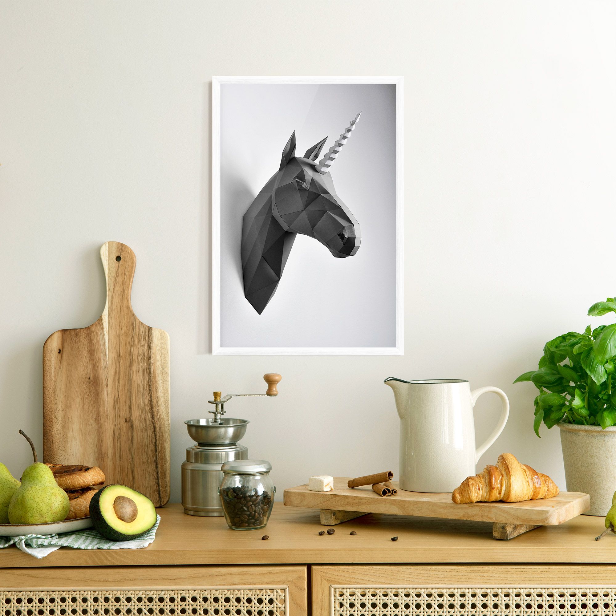 Geometrical Unicorn mockup 8