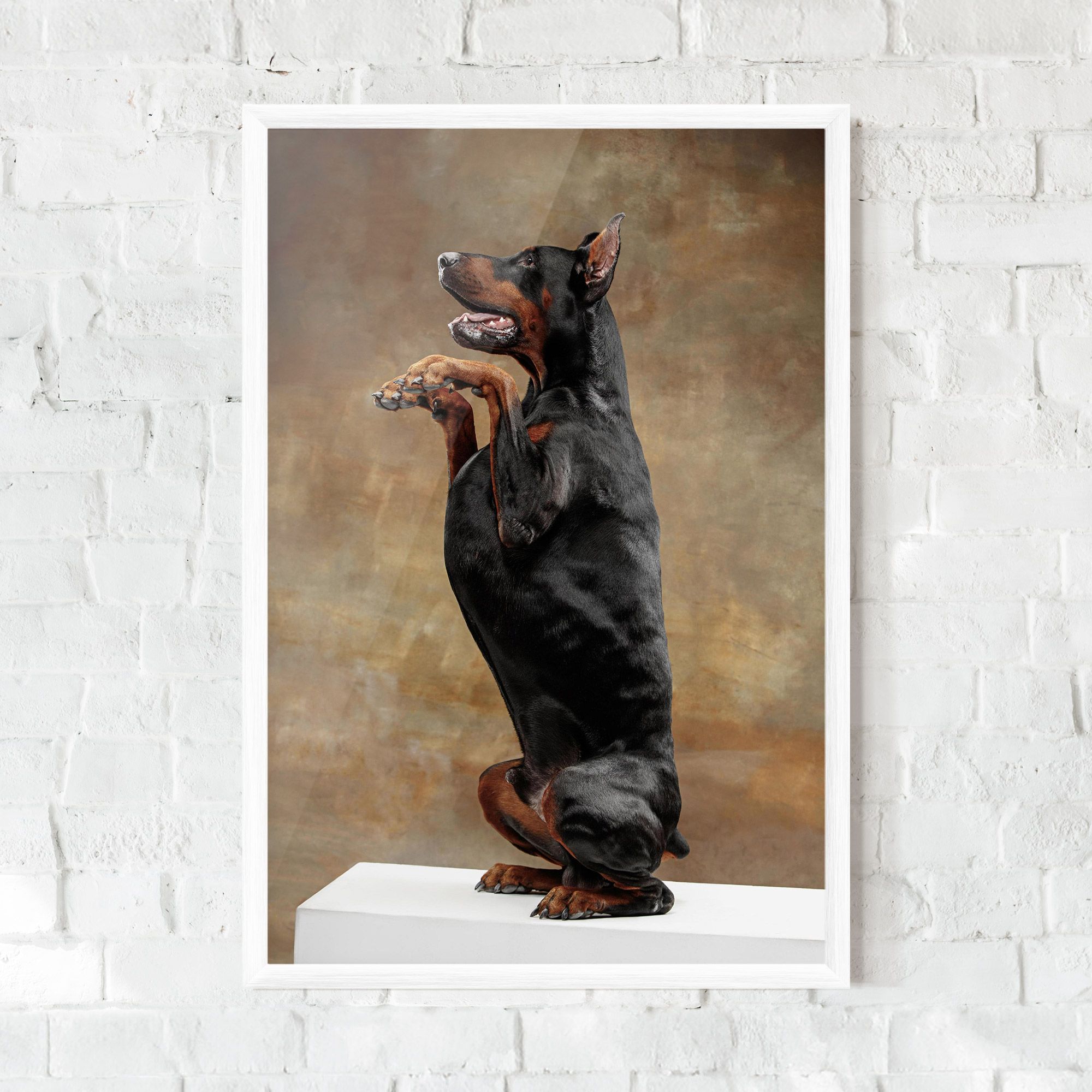 Doberman Standing mockup 0