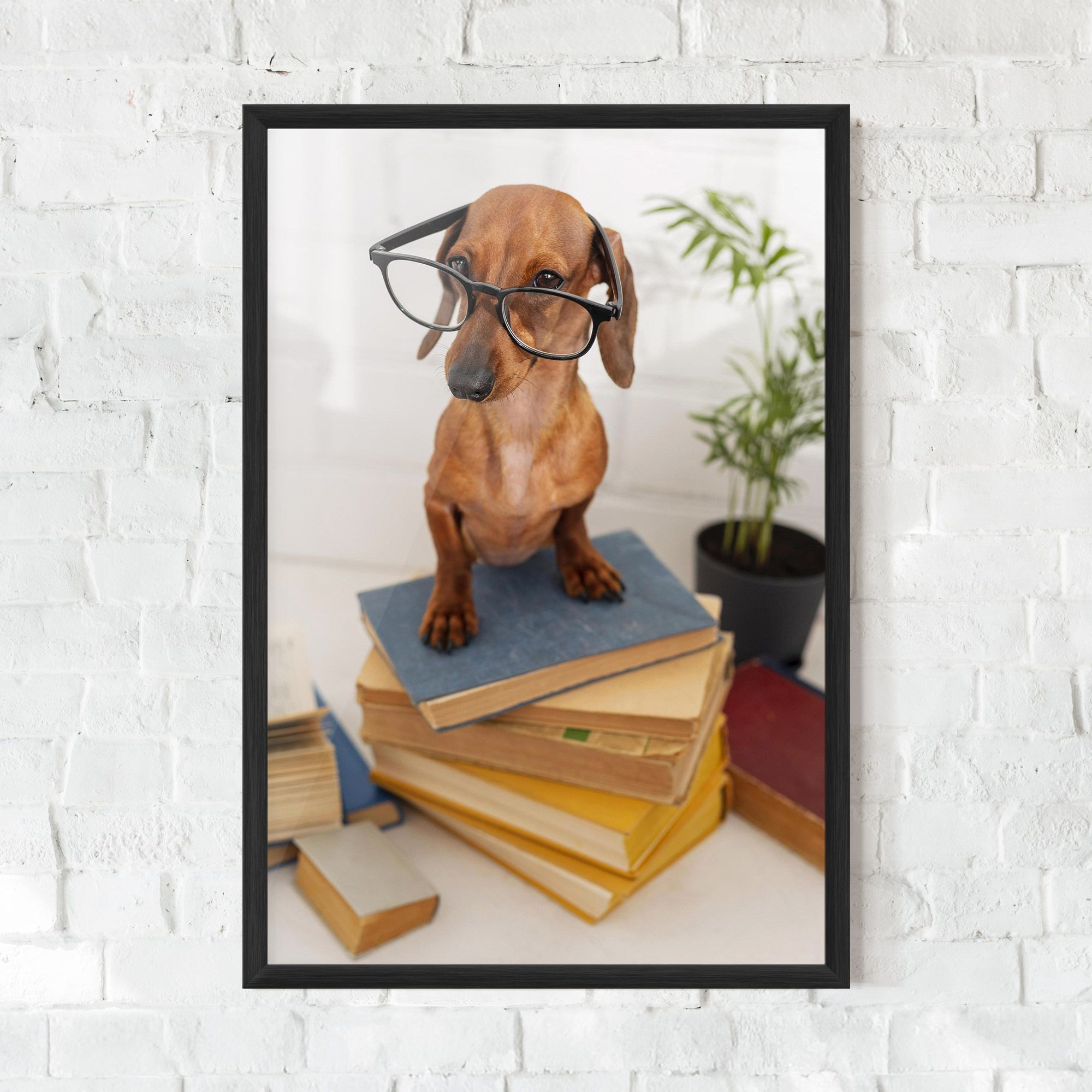 Books Cute Dog mockup 0