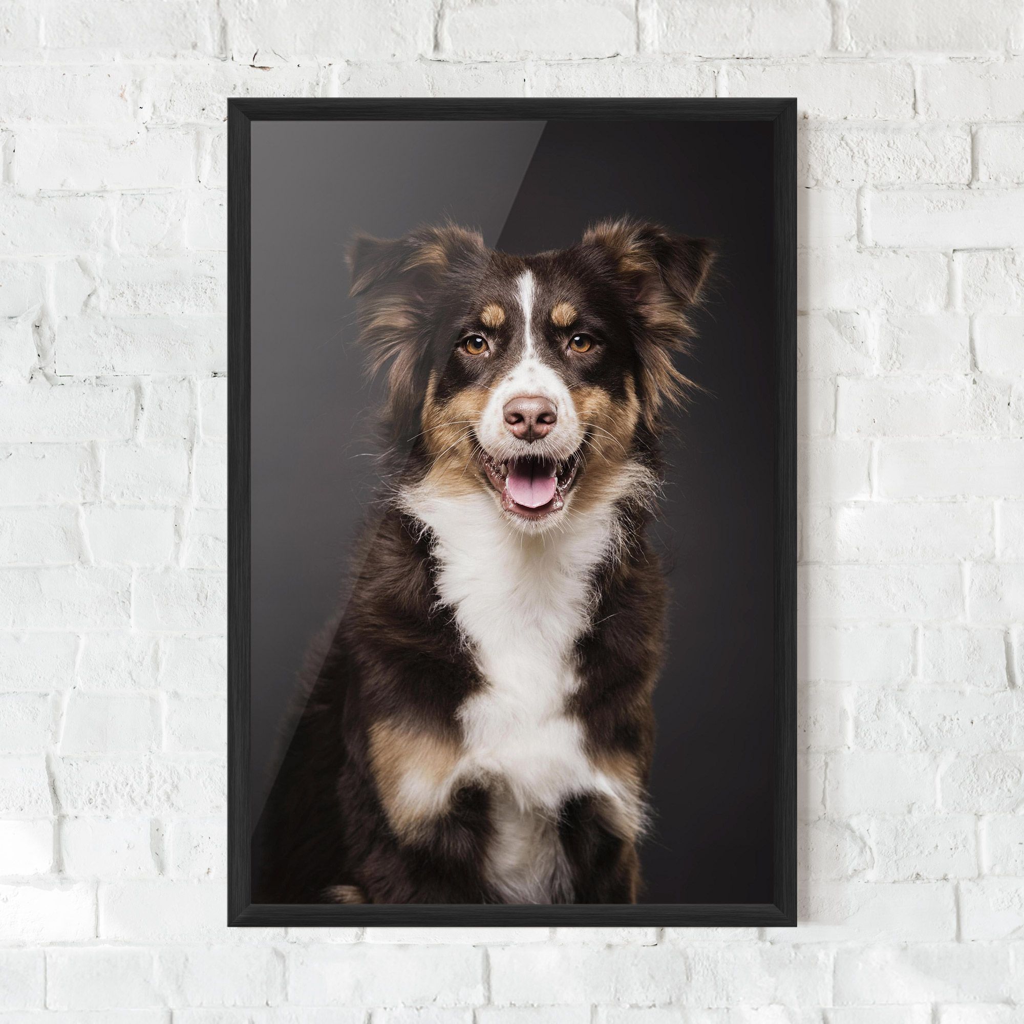 Cute Dog Sitting mockup 0