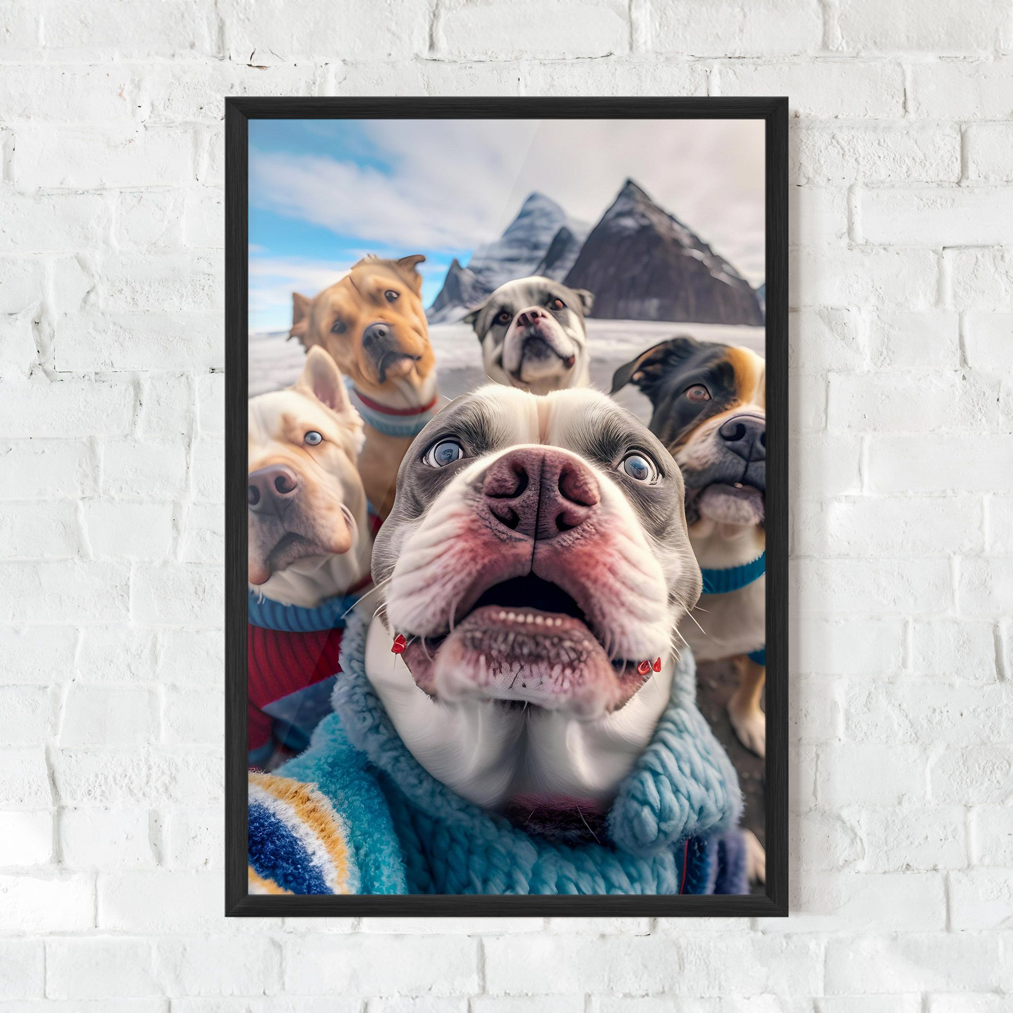 Dogs Selfie Group mockup 0
