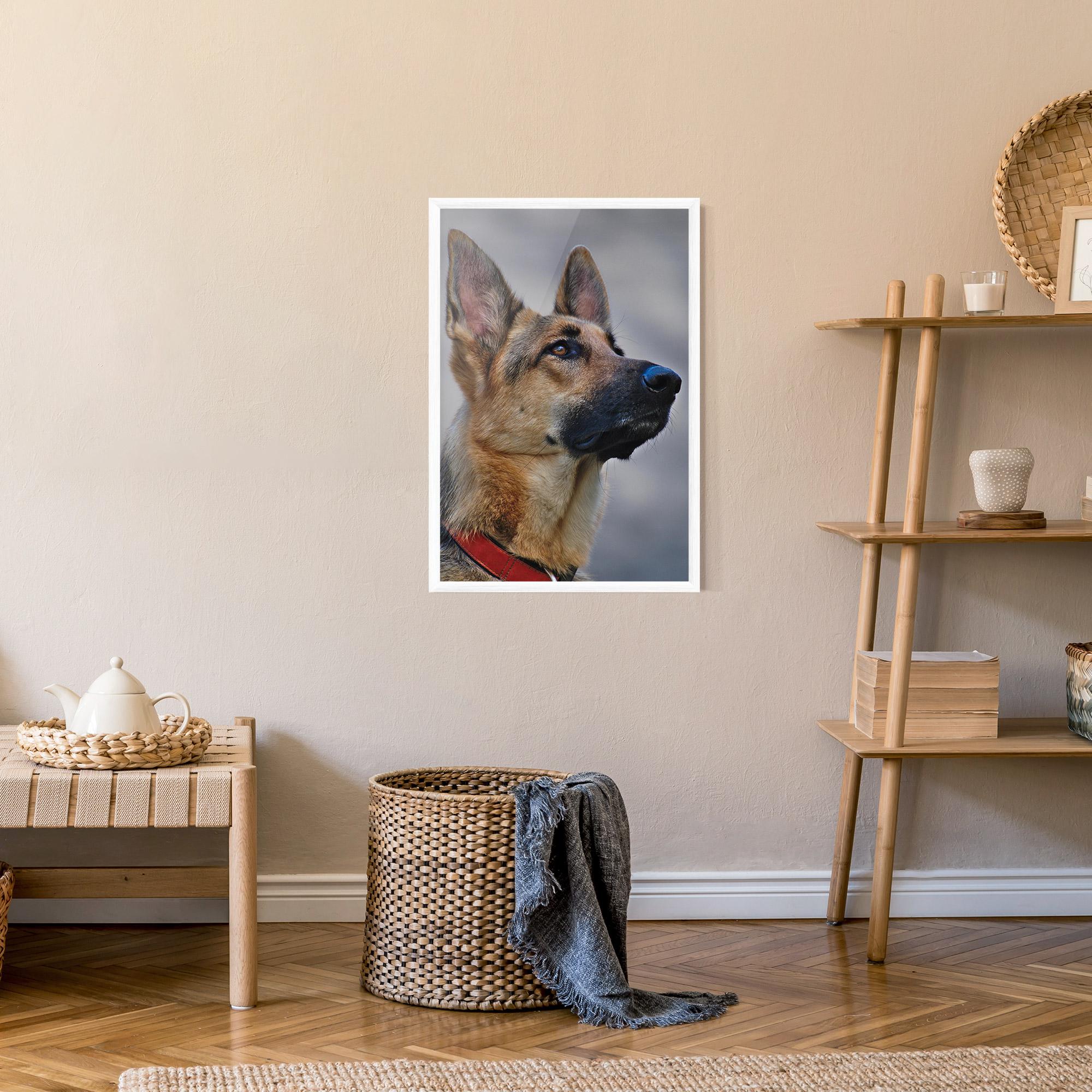 Poster Înrămat German Shepherd mockup 9