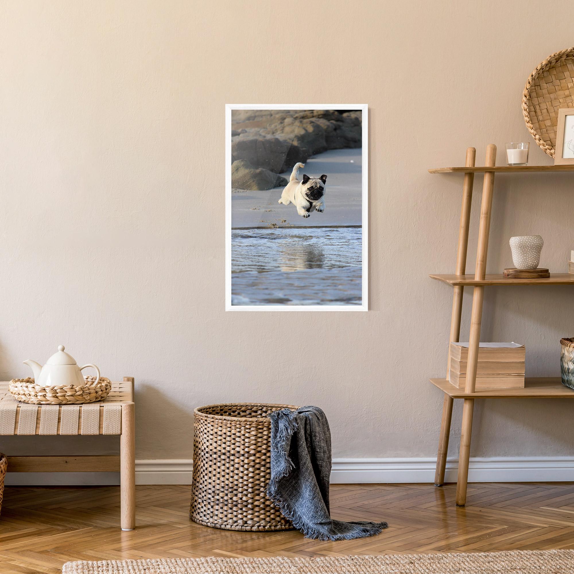 Poster Înrămat Water Pug mockup 9