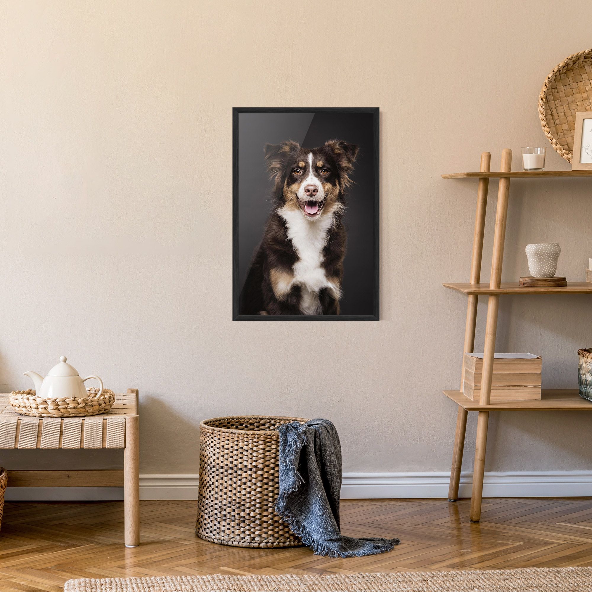 Cute Dog Sitting mockup 9