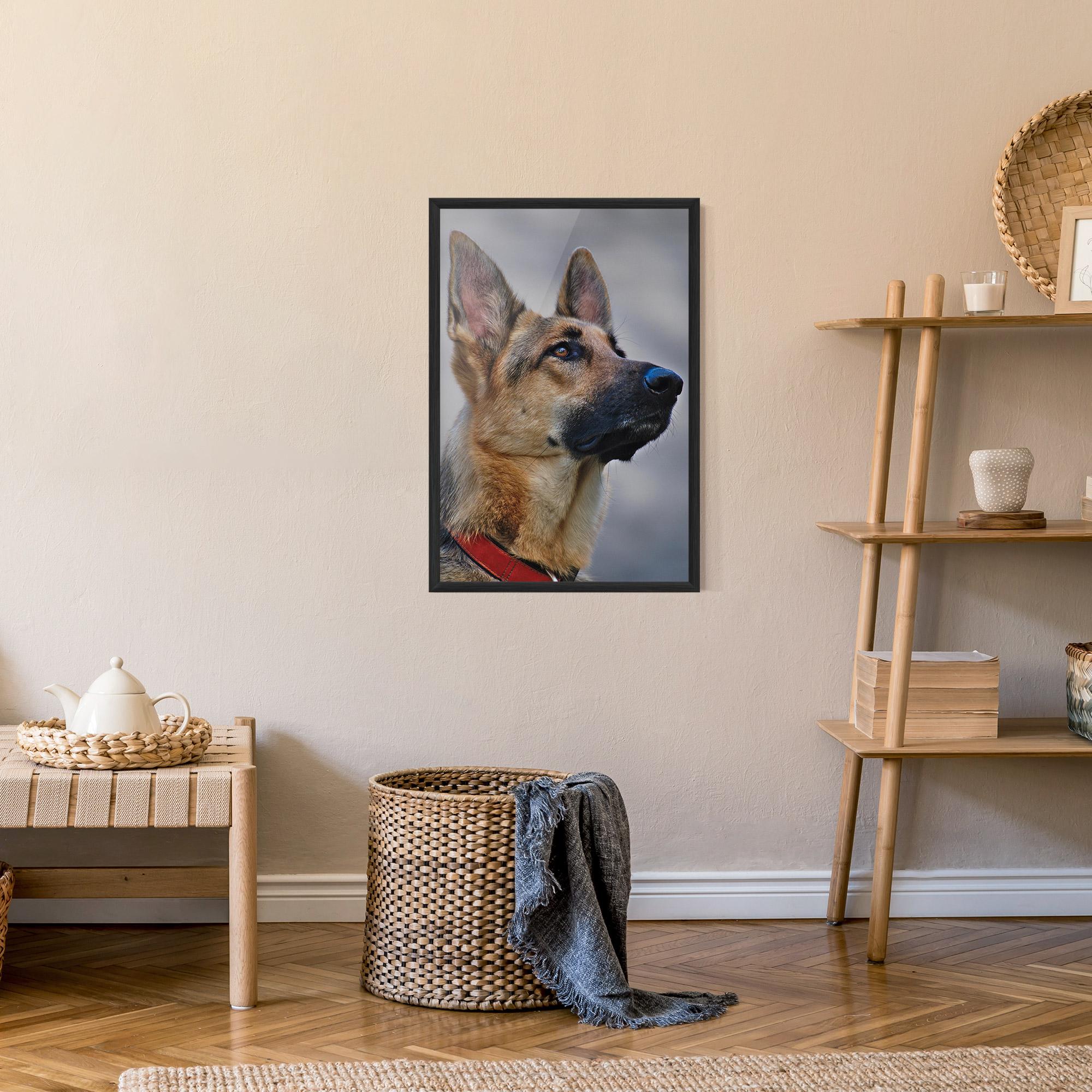 Poster Înrămat German Shepherd mockup 9