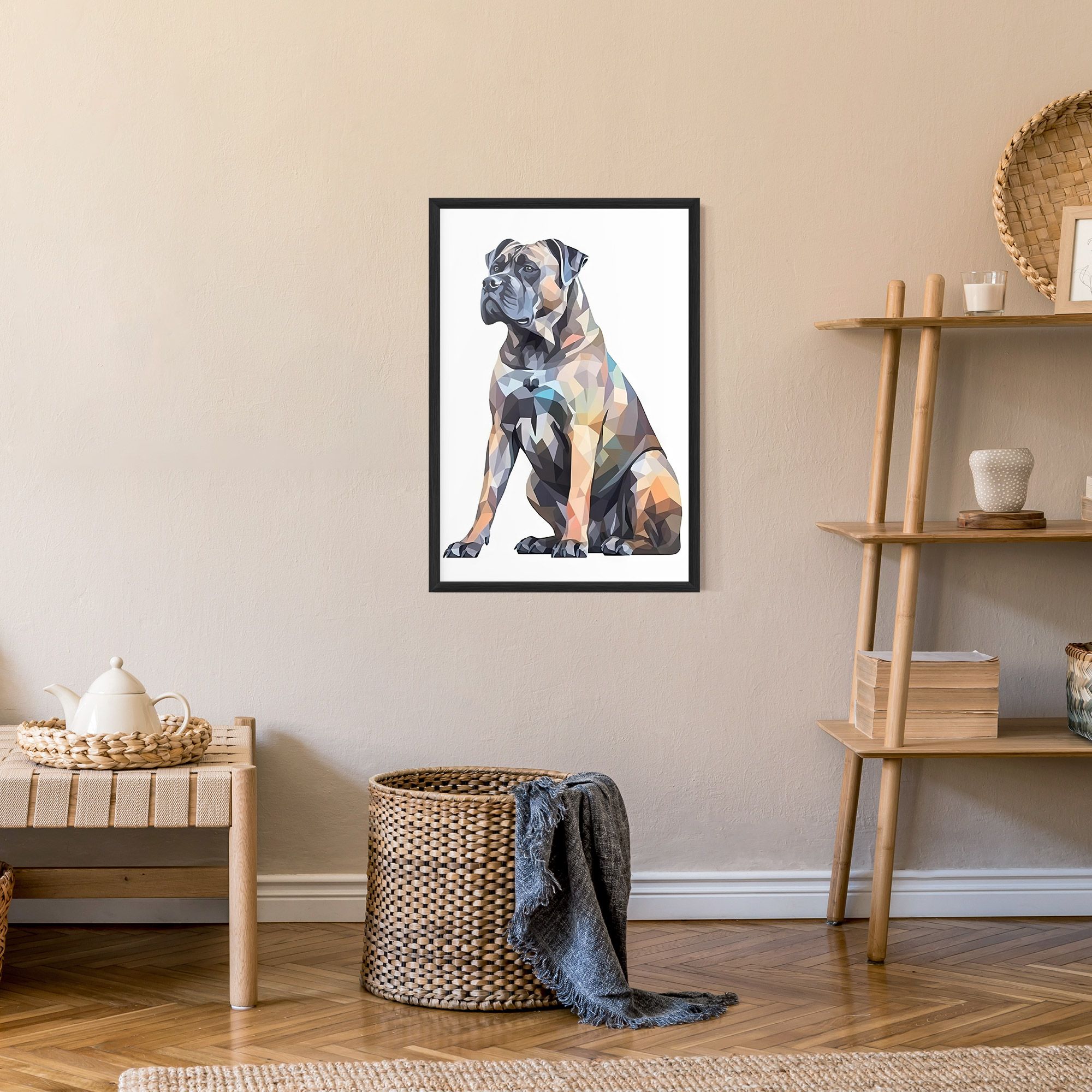 Watercolor Cane Corso mockup 9