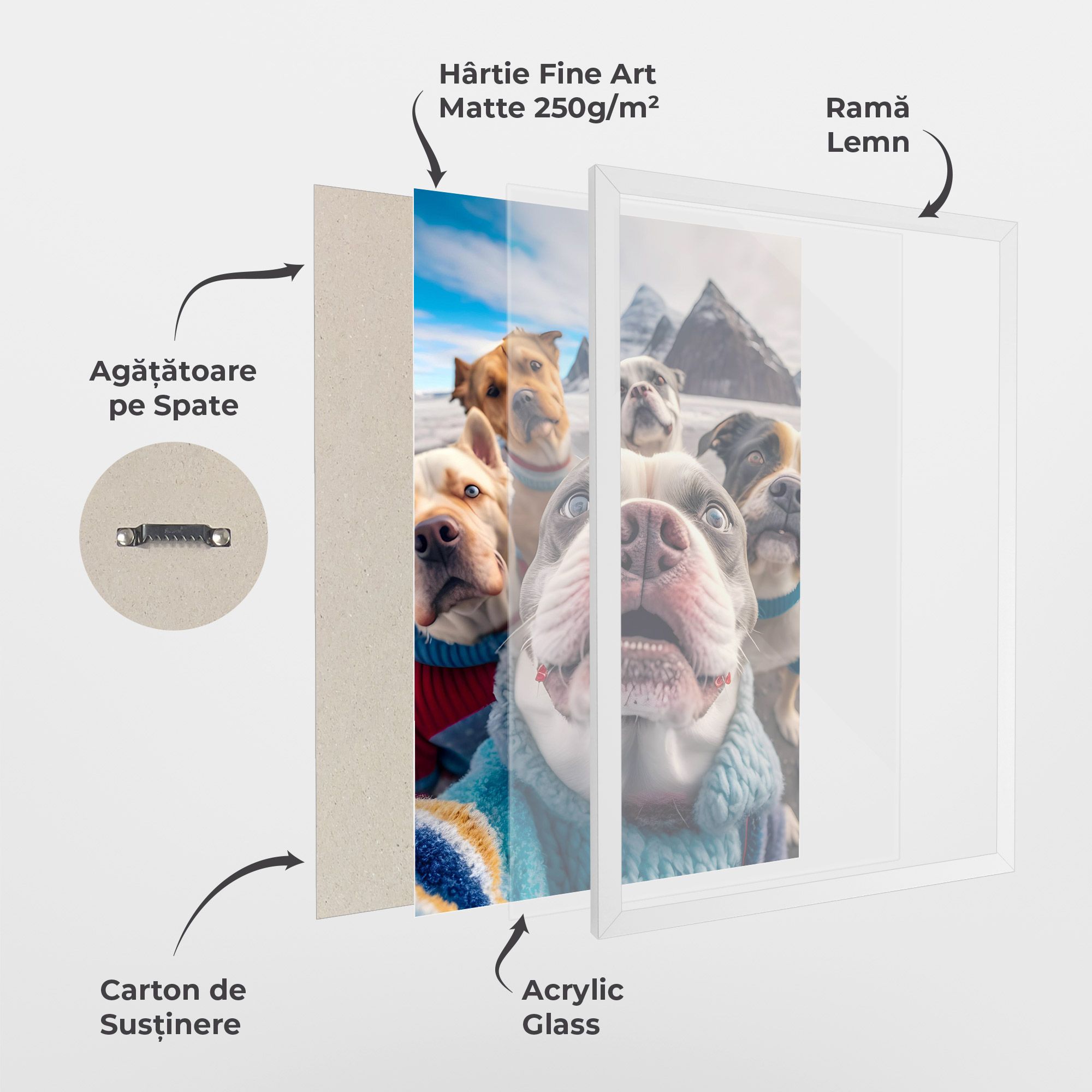 Dogs Selfie Group mockup 1