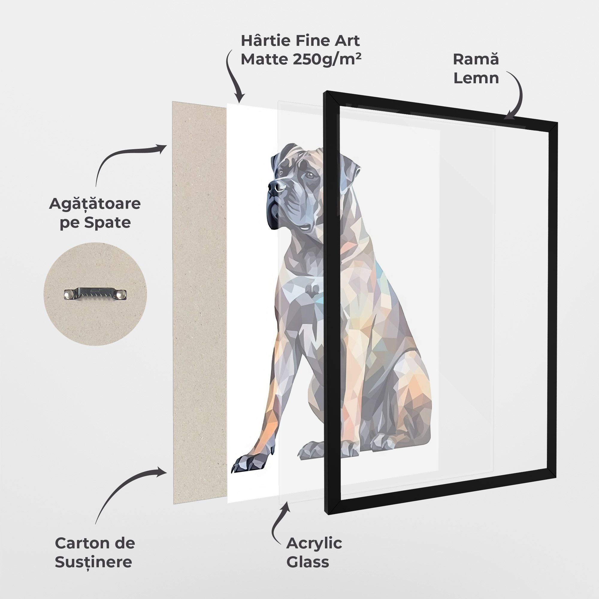 Watercolor Cane Corso mockup 1