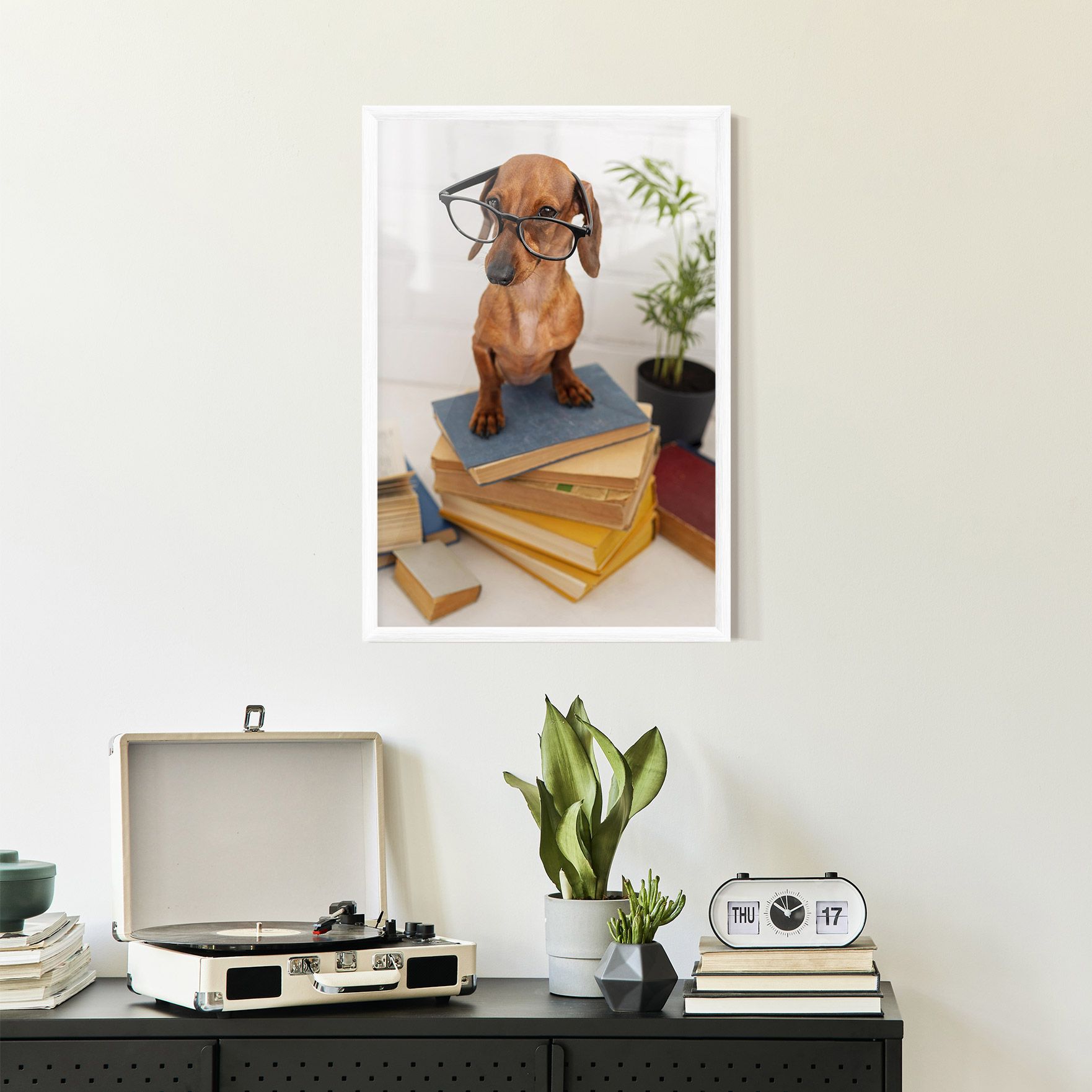 Books Cute Dog mockup 2
