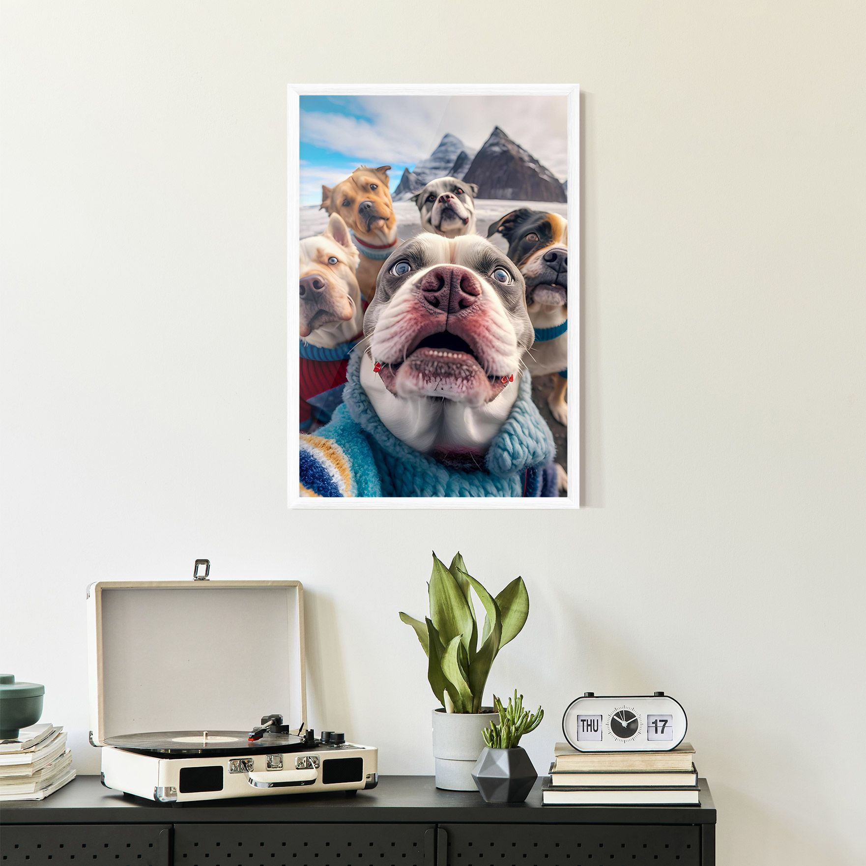 Dogs Selfie Group mockup 2