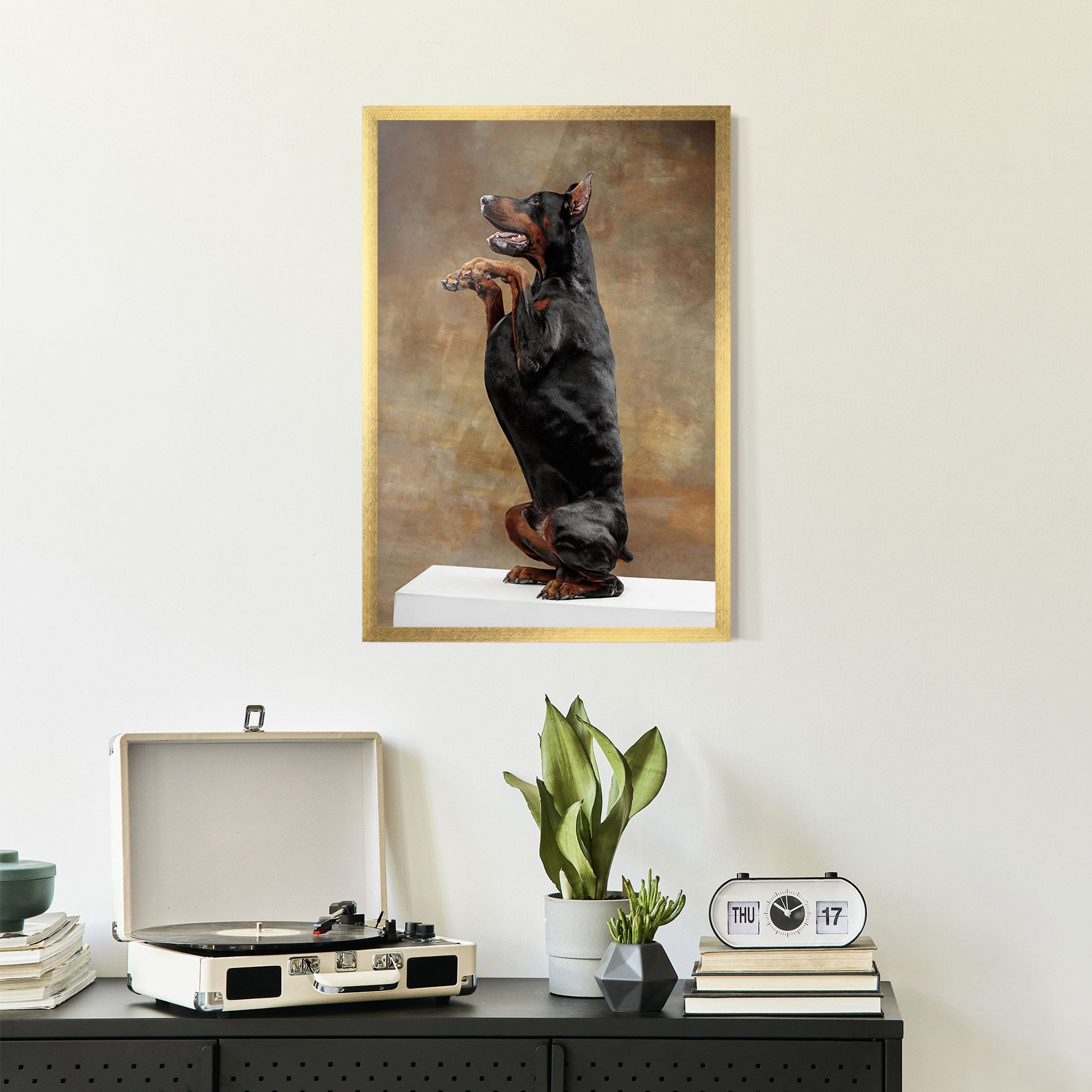 Doberman Standing mockup 2