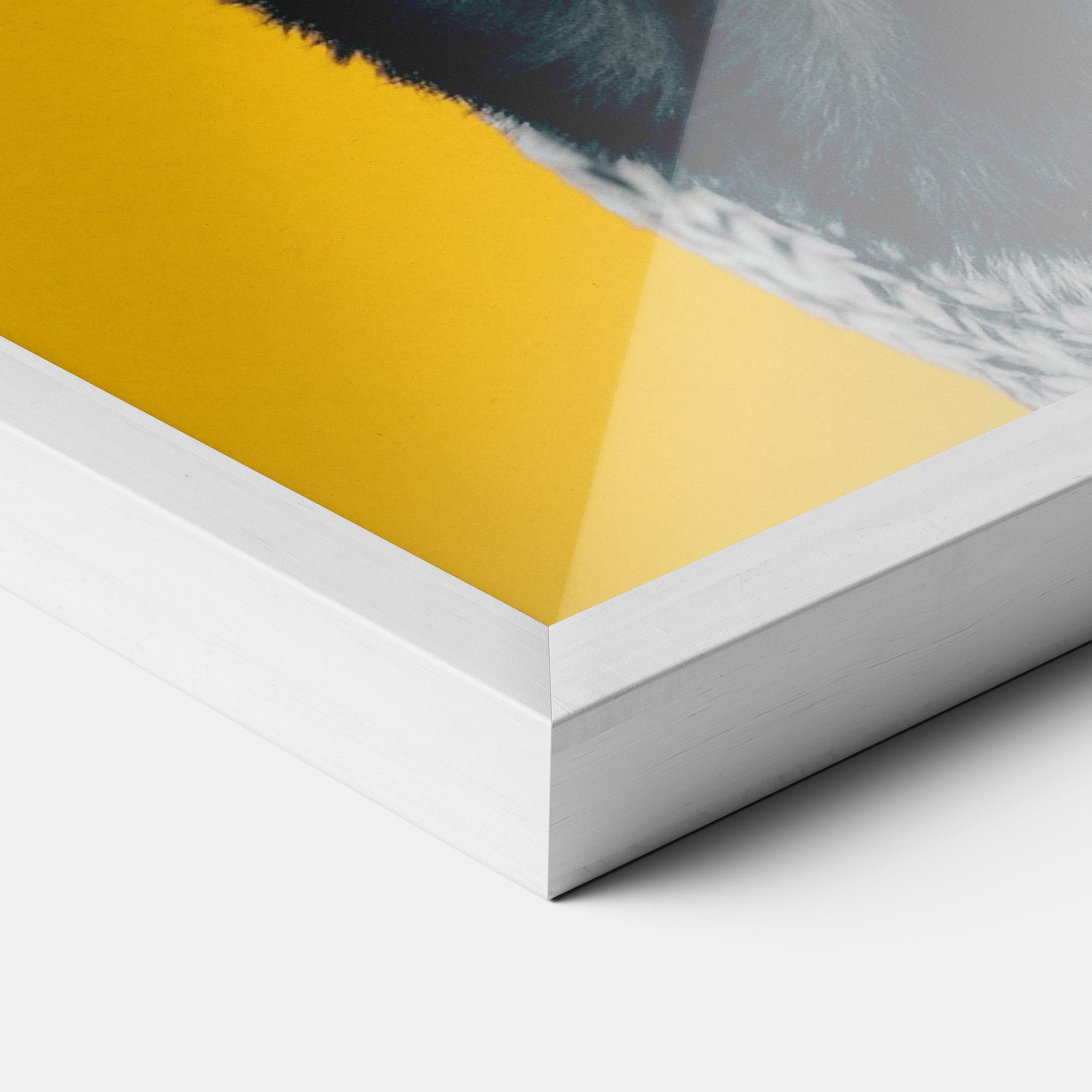 Poster Înrămat Black Pug mockup 3