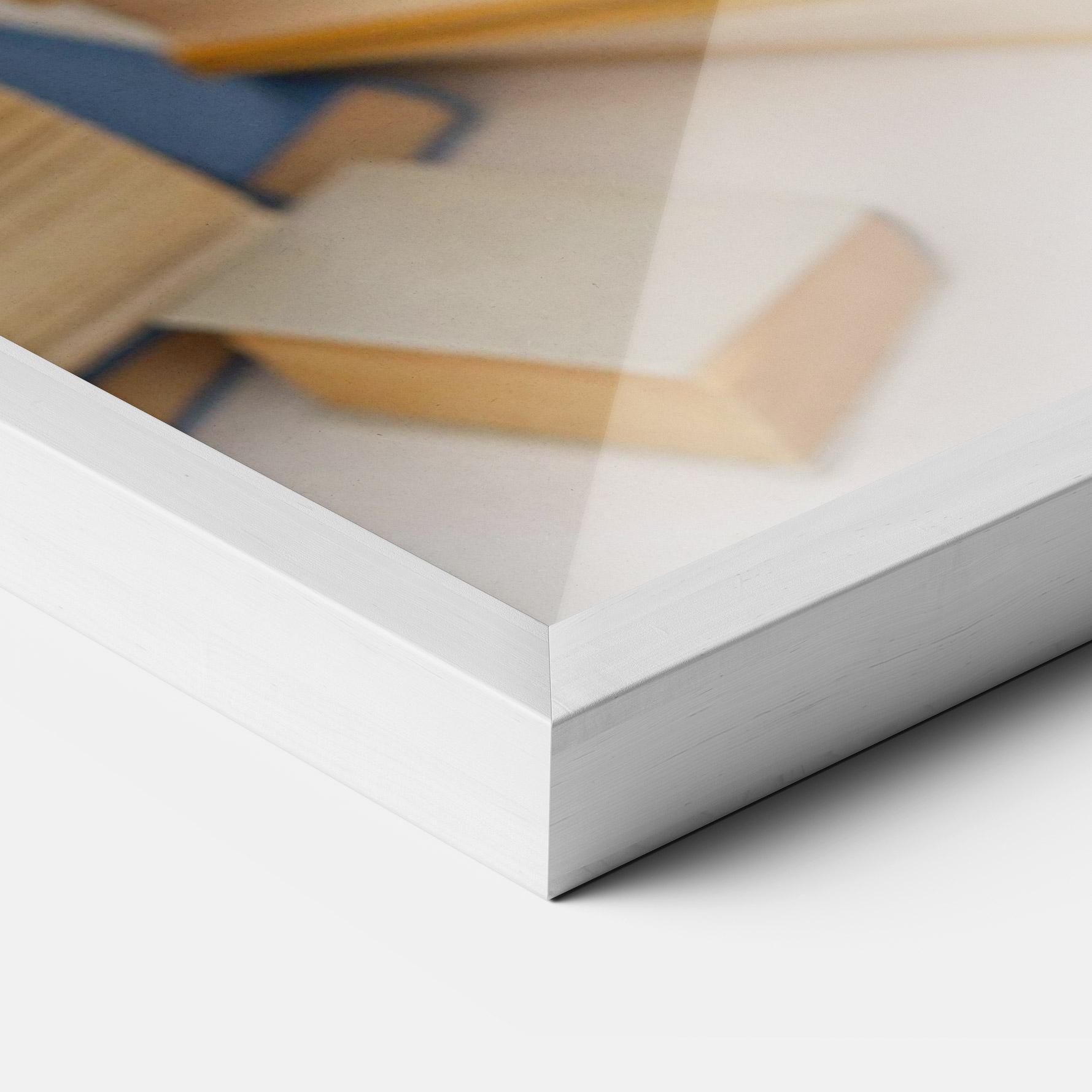 Poster Înrămat Books Cute Dog mockup 3