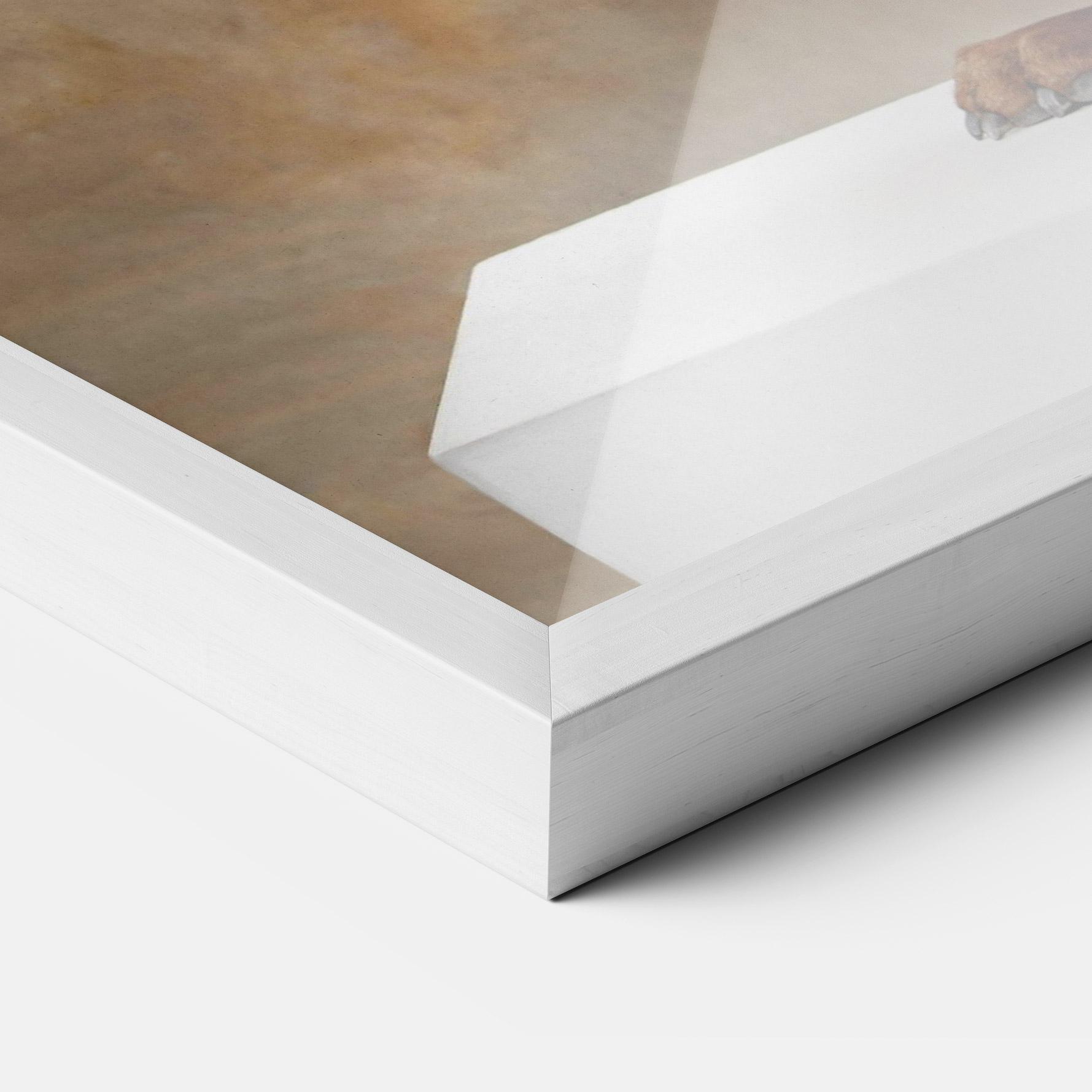 Poster Înrămat Doberman Standing mockup 3