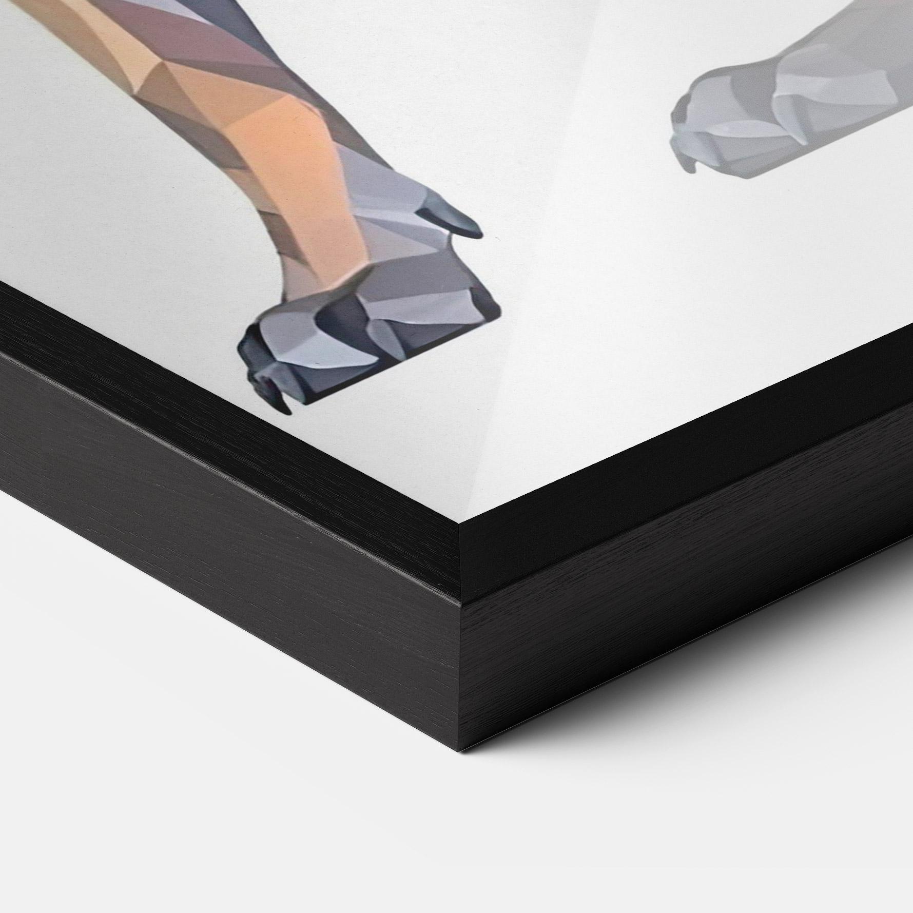 Poster Înrămat Watercolor Cane Corso mockup 3