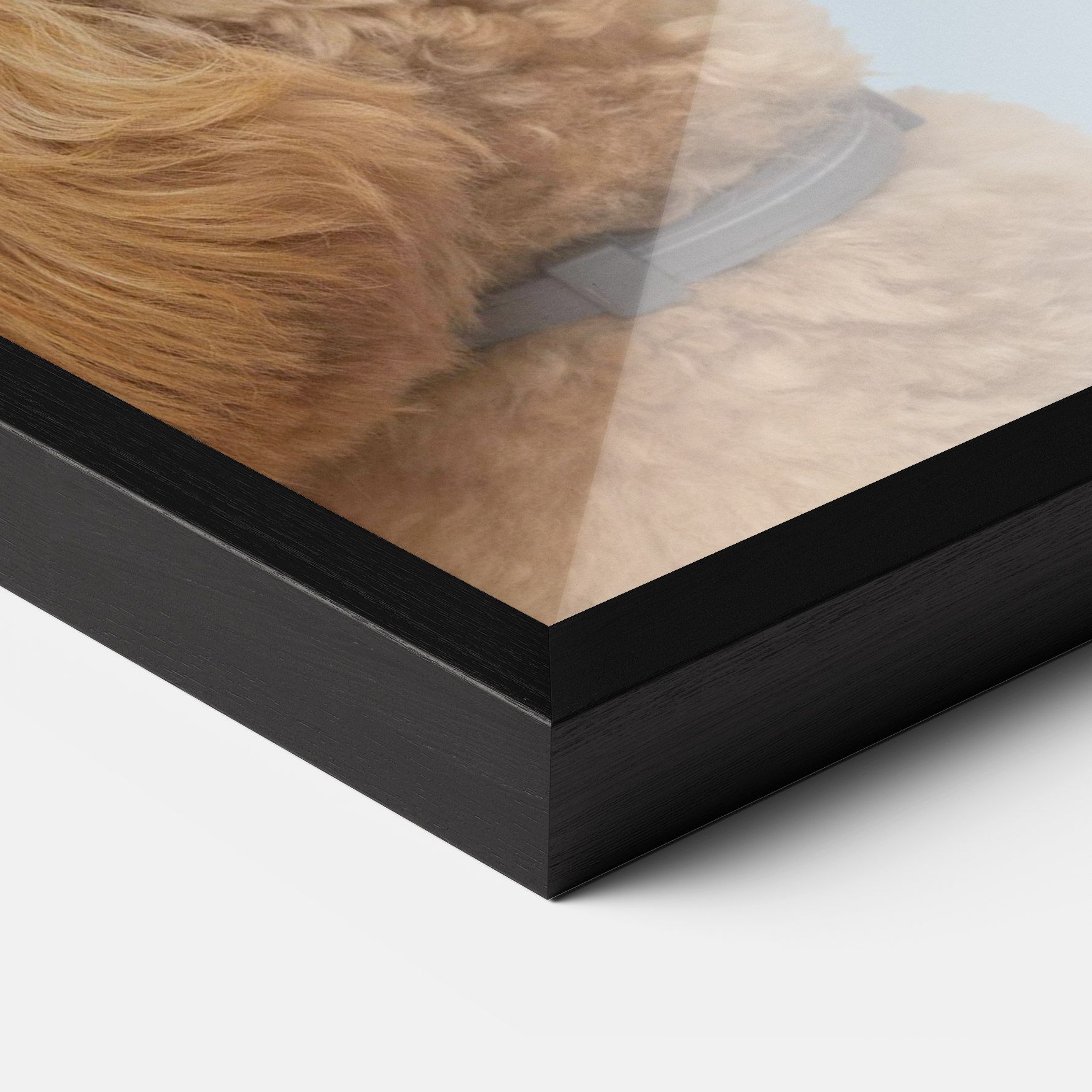 Yellow Cute Dog mockup 3