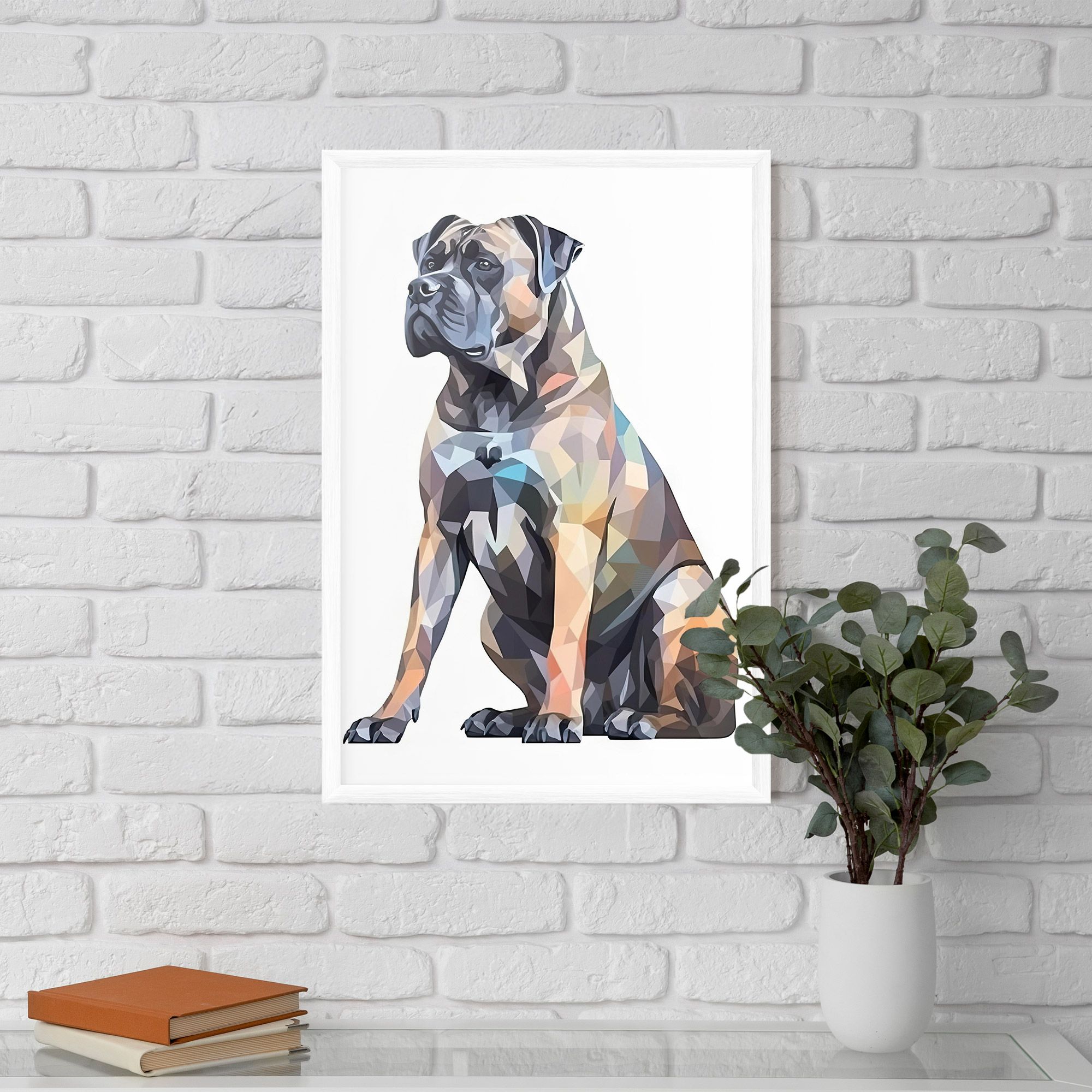 Watercolor Cane Corso mockup 5