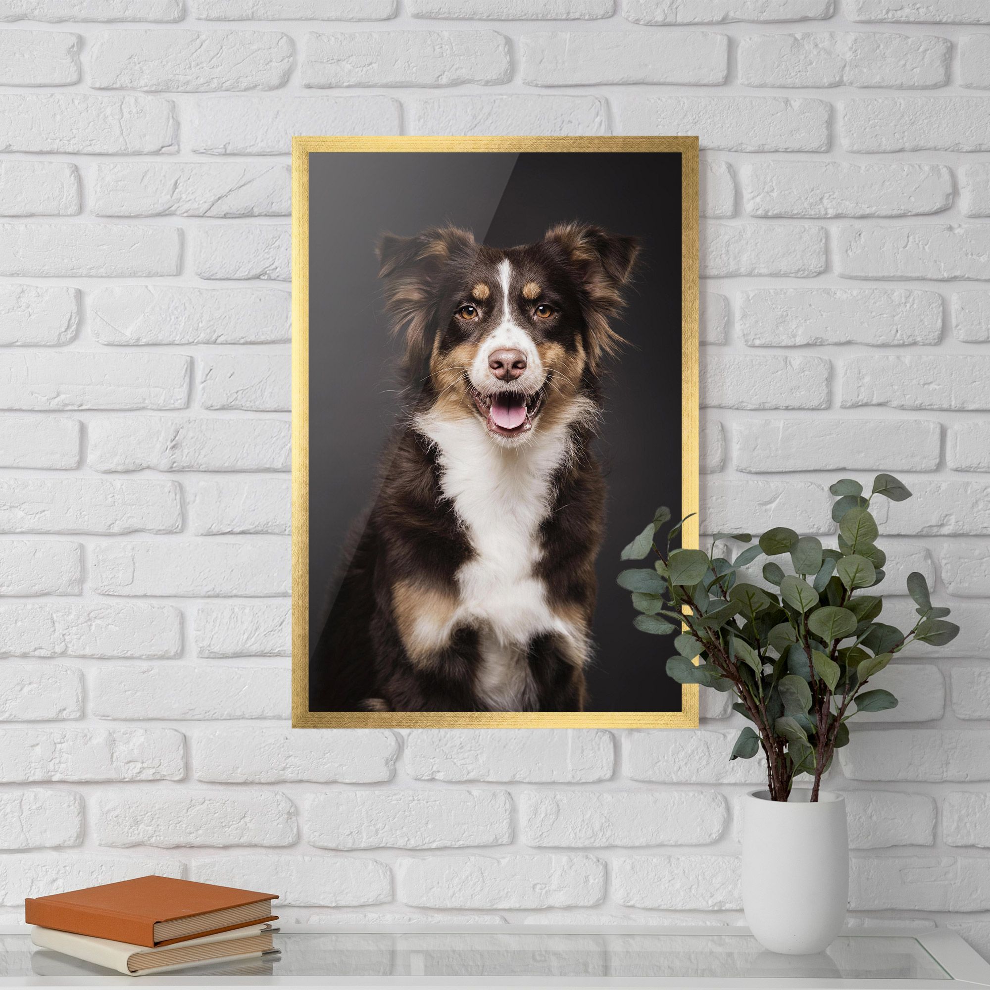 Cute Dog Sitting mockup 5