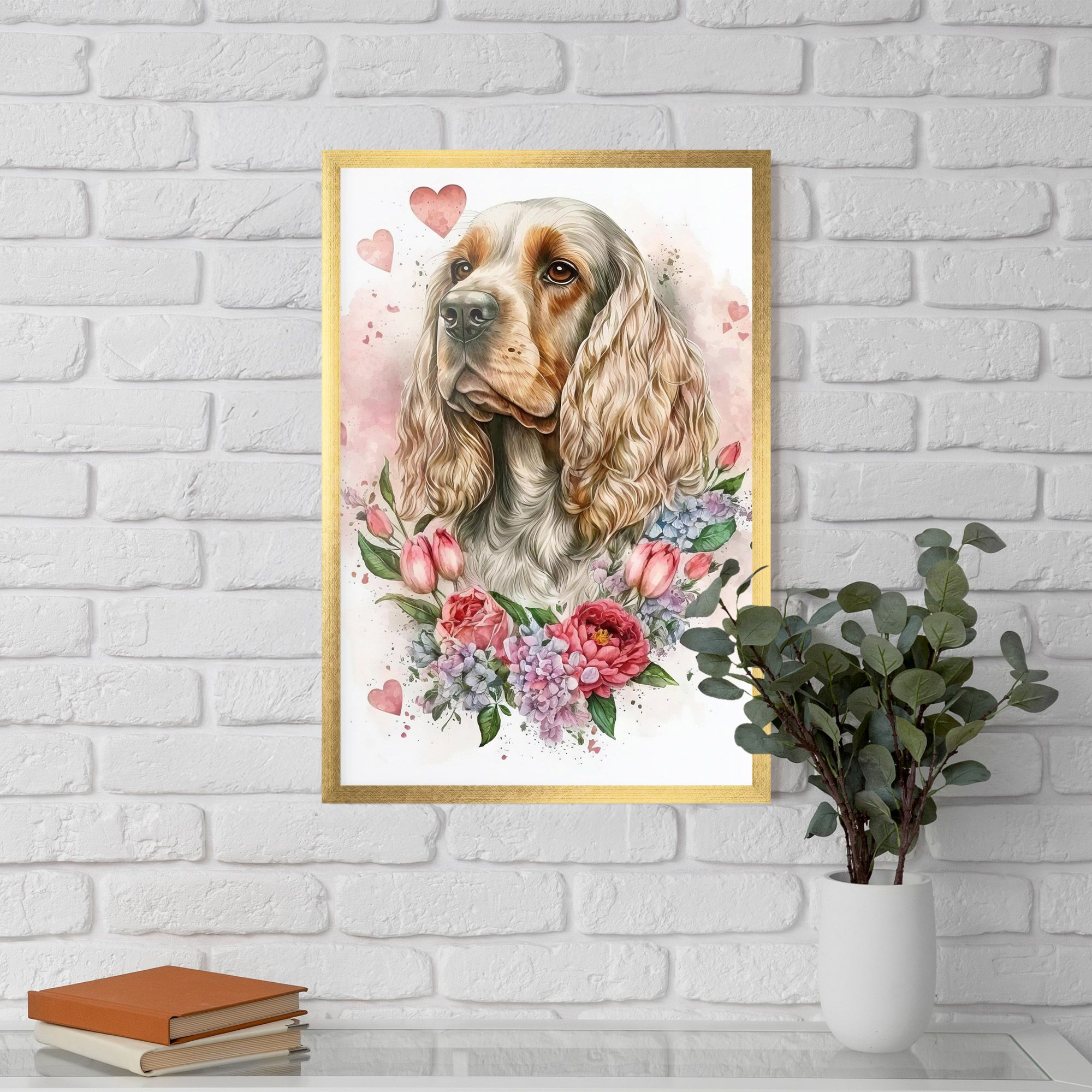 Cute Little Cocker mockup 5